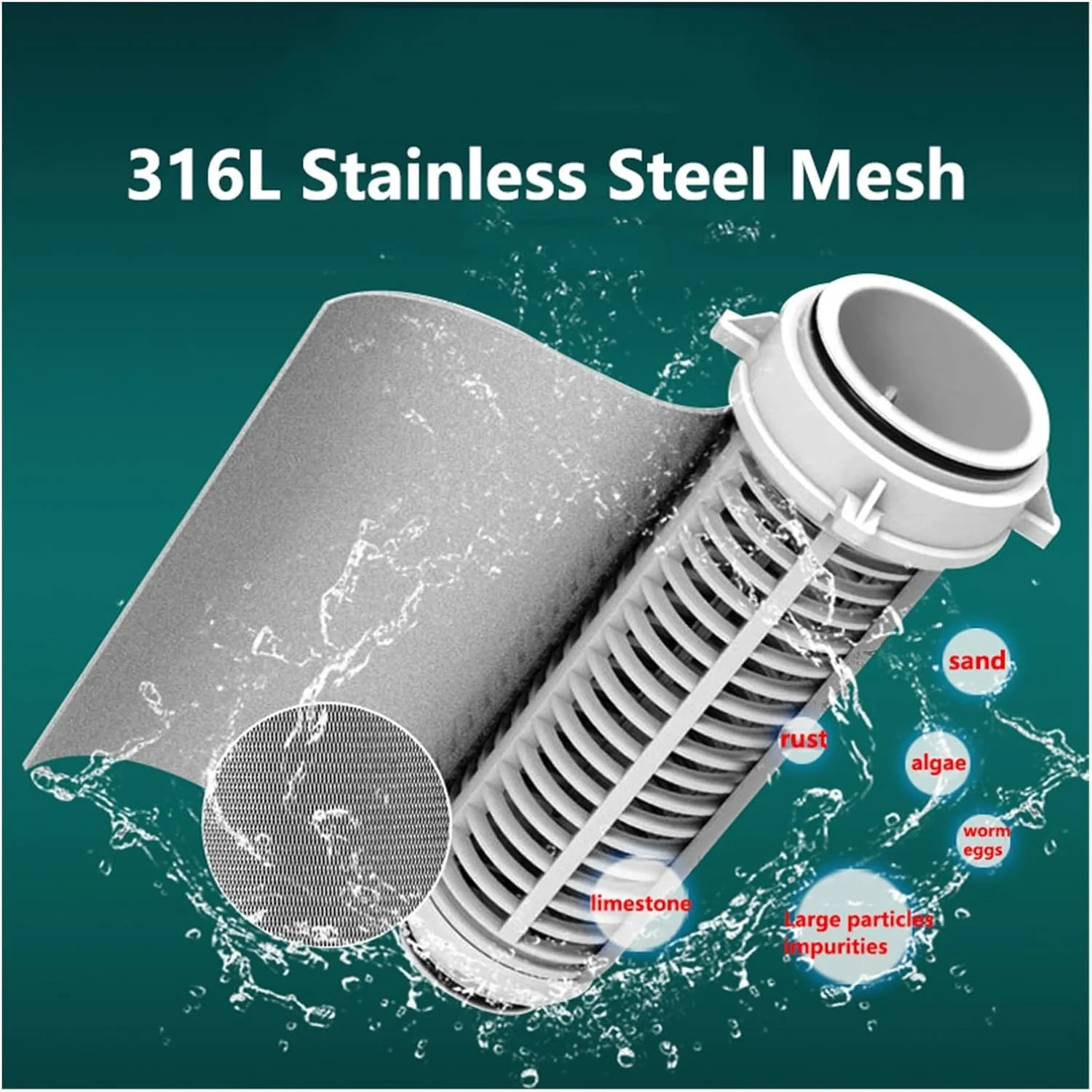 پیش فیلتر خودکار بکواش کل خانه، فیلتر رسوب چرخشی آب، پیش تصفیه کننده 40 میکرومتر (DN15) پیش فیلتر خودکار بکواش کل خانه، فیلتر رسوب چرخشی آب، پیش تصفیه کننده 40 میکرومتر (DN15)