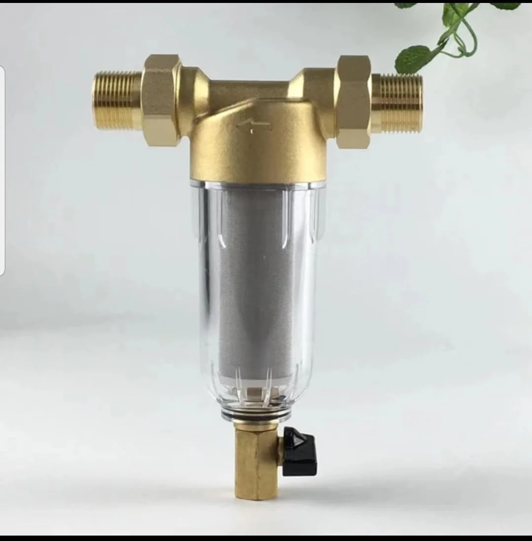 پیش فیلتر برنجی کل خانه آکواکافه پیش فیلتر برنجی کل خانه آکواکافه