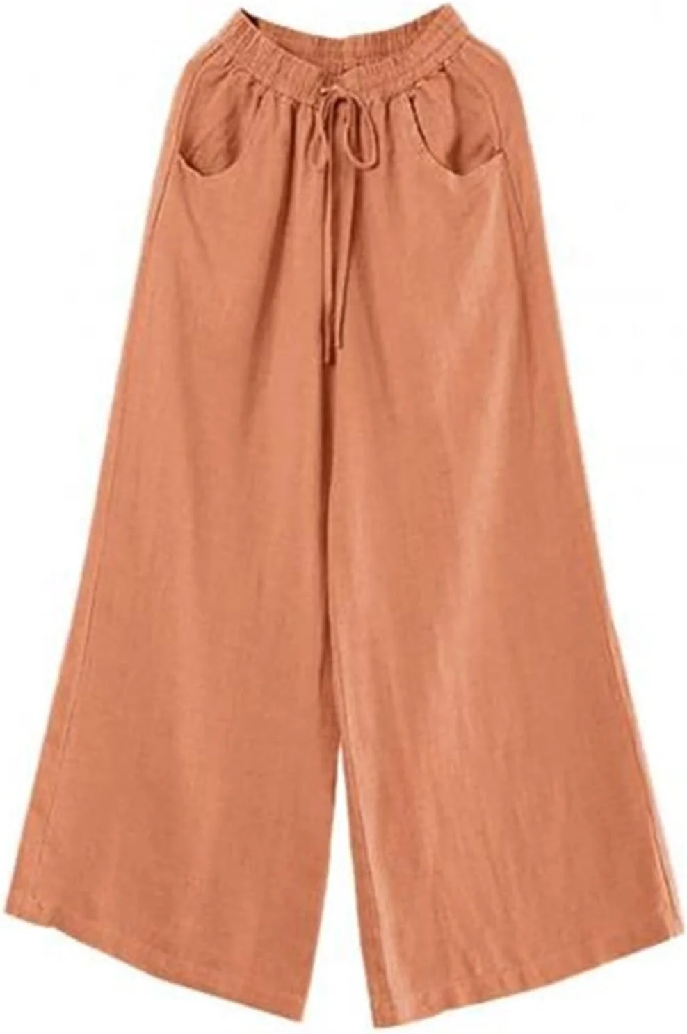 شلوار زنانه BEABAG، شلوار زنانه وینتیج، سبک کژوال، جیب کتان نخی، کمر کشی الاستیک بلند، قد تا مچ پا، شلوار فاق بلند، شلوار راسته (رنگ: صورتی، سایز: M) شلوار زنانه BEABAG، شلوار زنانه وینتیج، سبک کژوال، جیب کتان نخی، کمر کشی الاستیک بلند، قد تا مچ پا، شلوار فاق بلند، شلوار راسته (رنگ: صورتی، سایز: M)