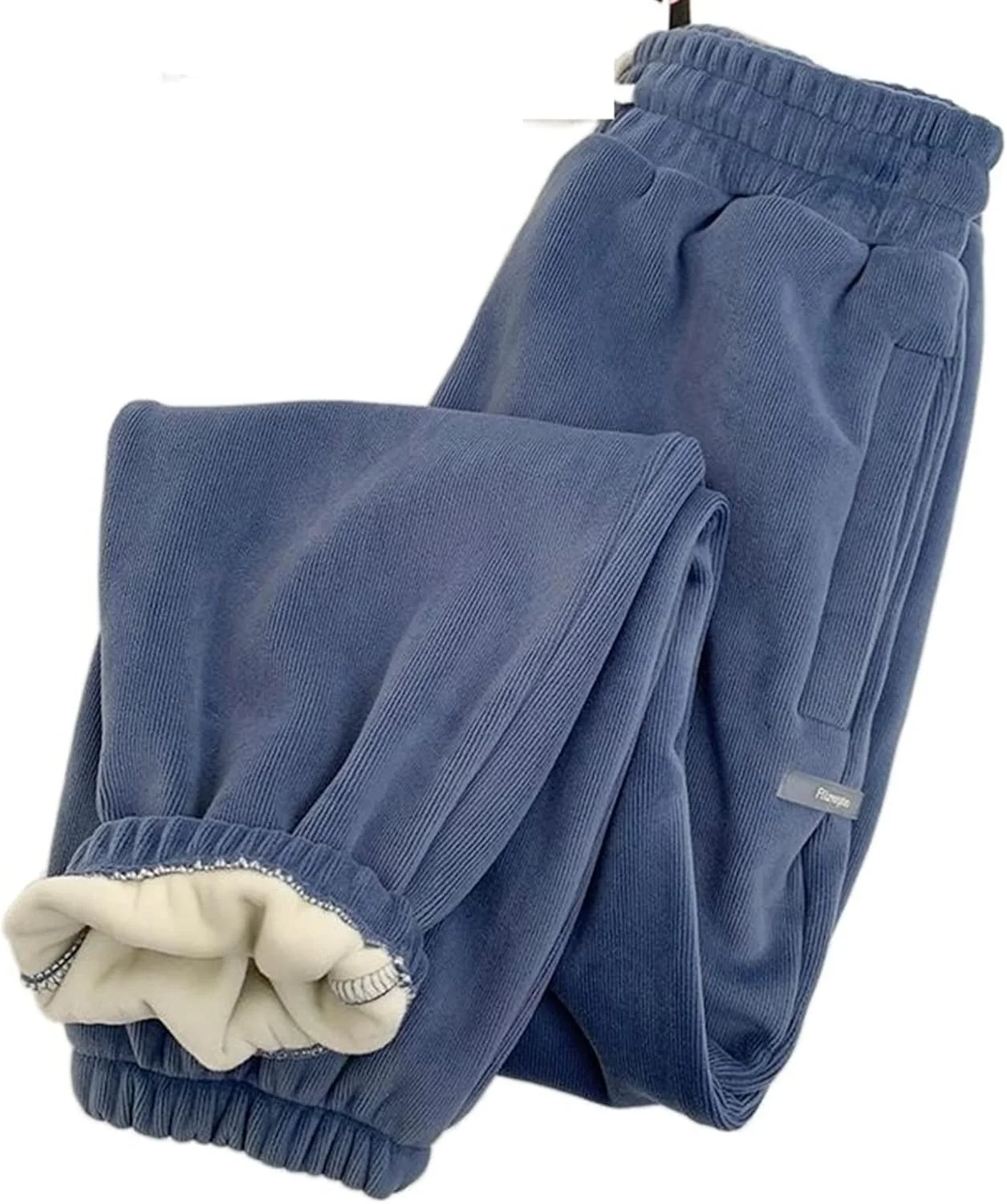 شلوار زنانه BEABAG مخملی ضخیم، شلوار بند دار زنانه سایز بزرگ، لباس زمستانی غیر رسمی گرم، گشاد و شیک (رنگ: Hortel، سایز: XXL) شلوار زنانه BEABAG مخملی ضخیم، شلوار بند دار زنانه سایز بزرگ، لباس زمستانی غیر رسمی گرم، گشاد و شیک (رنگ: Hortel، سایز: XXL)