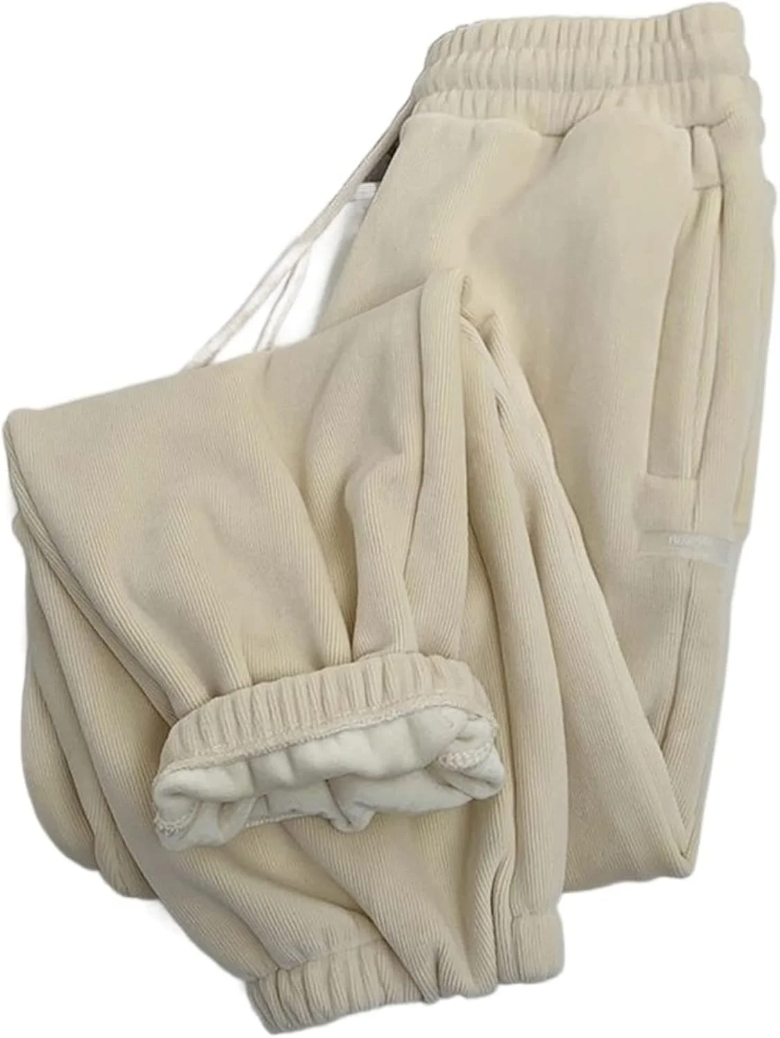 شلوار زنانه BEABAG مخمل ضخیم، شلوار بند دار زنانه سایز بزرگ، لباس زمستانی غیر رسمی گرم، گشاد و شیک (رنگ: زردآلویی، سایز: XXL) شلوار زنانه BEABAG مخمل ضخیم، شلوار بند دار زنانه سایز بزرگ، لباس زمستانی غیر رسمی گرم، گشاد و شیک (رنگ: زردآلویی، سایز: XXL)