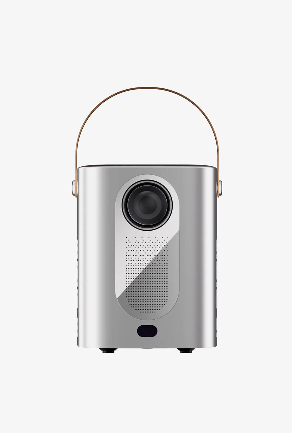 پروژکتور ویدئویی مینی DLP هوشمند 4K – اندروید 9، 200 لومن، اشتراک‌گذاری بی‌سیم صفحه نمایش، بلندگوی داخلی، طراحی قابل حمل، فوکوس دستی، برد پروجکشن 3 متر