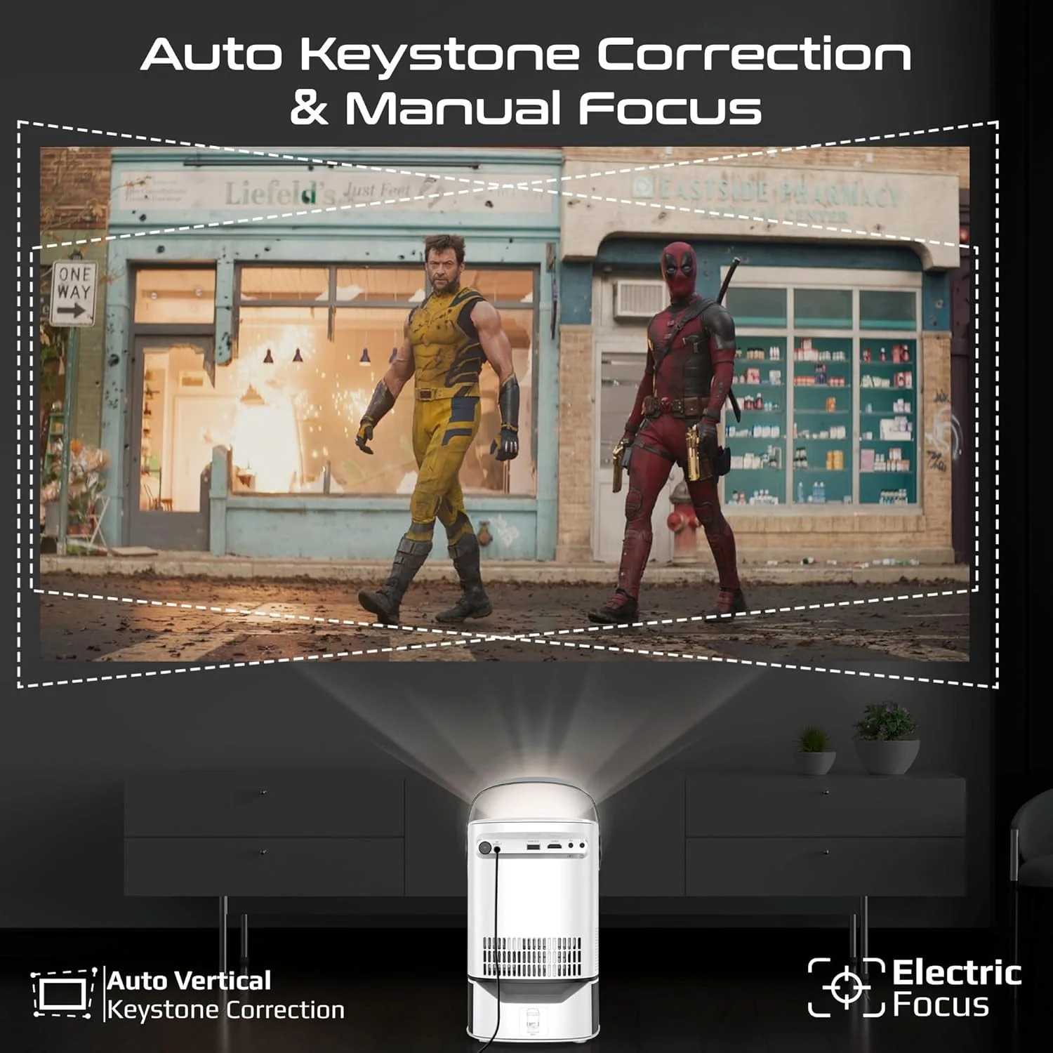 پروژکتور LCD پرومیت با کیفیت 4K Ultra HD، روشنایی 250 ANSI، اندروید 11، تصحیح خودکار کیستون، فوکوس دستی، پورت HDMI با پشتیبانی از 4K، اتصال Wi-Fi و USB/HDD مدل Beamer-A250 EU پروژکتور LCD پرومیت با کیفیت 4K Ultra HD، روشنایی 250 ANSI، اندروید 11، تصحیح خودکار کیستون، فوکوس دستی، پورت HDMI با پشتیبانی از 4K، اتصال Wi-Fi و USB/HDD مدل Beamer-A250 EU