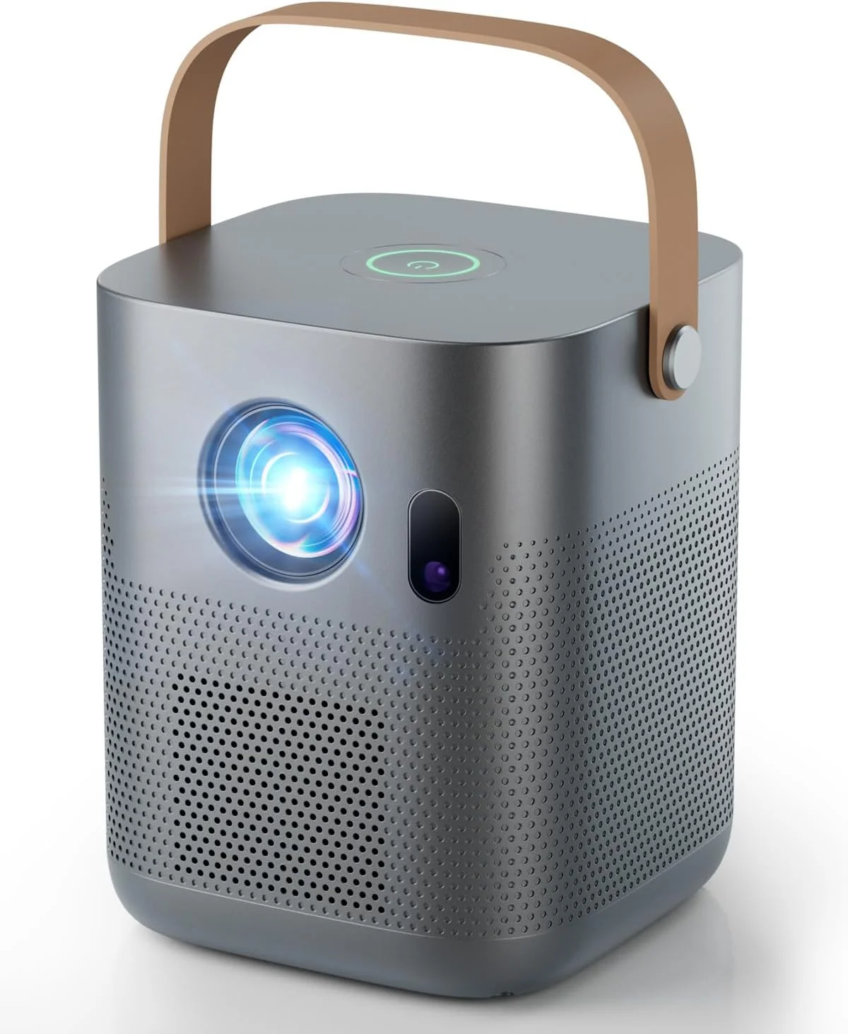 پروژکتور مینی OPOQO با WiFi و بلوتوث - فوکوس الکتریکی و تصحیح خودکار کیستون و زوم، پروژکتور فیلم قابل حمل Full HD 1080P، سازگار با iOS/Android/TV Stick/HDMI/PS5