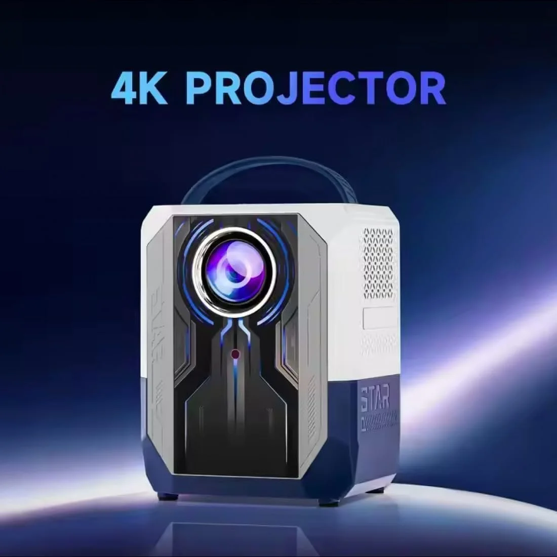 پروژکتور مینی قابل حمل Full HD با پشتیبانی از 1080P، طراحی فشرده و سبک وزن برای سینمای خانگی، فیلم های فضای باز، ارائه ها، مشکی پروژکتور مینی قابل حمل Full HD با پشتیبانی از 1080P، طراحی فشرده و سبک وزن برای سینمای خانگی، فیلم های فضای باز، ارائه ها، مشکی