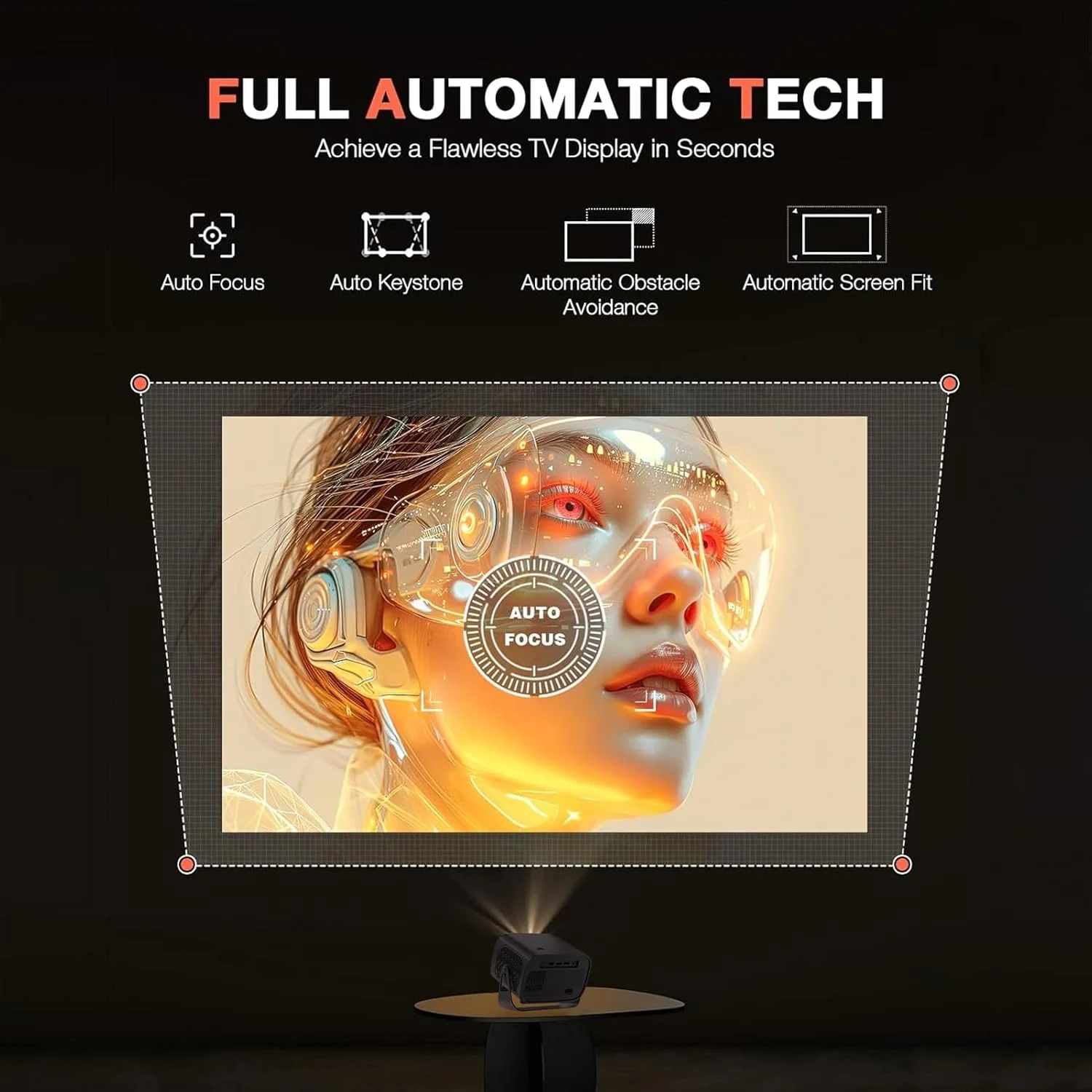 پروژکتور قابل حمل جدید TDOO 4K HD با WiFi6 و بلوتوث 5.0، فوکوس الکتریکی/اندروید 13.0، پشتیبانی از نمایشگر 200 اینچی، پروژکتور هوشمند 27000 لومن برای فیلم های فضای باز و سینمای خانگی به همراه پایه. پروژکتور قابل حمل جدید TDOO 4K HD با WiFi6 و بلوتوث 5.0، فوکوس الکتریکی/اندروید 13.0، پشتیبانی از نمایشگر 200 اینچی، پروژکتور هوشمند 27000 لومن برای فیلم های فضای باز و سینمای خانگی به همراه پایه.