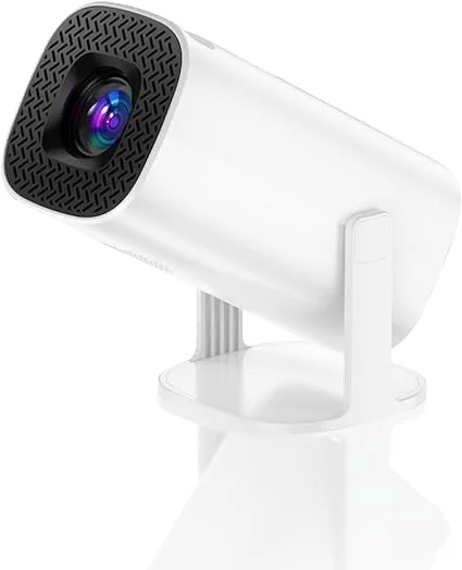پروژکتور مینی قابل حمل 4K، روشنایی 280 انسی لومن، اندروید 11، وای فای بلوتوث، تصحیح خودکار، چرخش 180 درجه، نسخه 2024