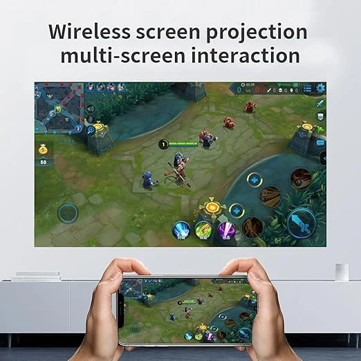 پروژکتور مینی قابل حمل، 1080P با وضوح فوق العاده 4K، وای فای 5G، اندروید 10.0، بلوتوث، HDMI، پخش یوتیوب و نتفلیکس، برای سینمای خانگی، کلاس درس، ارائه های اداری پروژکتور مینی قابل حمل، 1080P با وضوح فوق العاده 4K، وای فای 5G، اندروید 10.0، بلوتوث، HDMI، پخش یوتیوب و نتفلیکس، برای سینمای خانگی، کلاس درس، ارائه های اداری