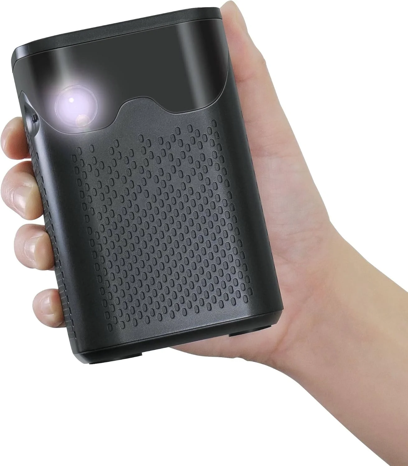 پروژکتور پرمیوم قابل حمل Harlex D63+ با اندروید و نتفلیکس، پشتیبانی از ویدیوی 4K، صفحه نمایش 250 اینچی، 3 ساعت زمان کار، HDMI، یوتیوب، پروژکتور فضای باز برای فیلم، 300 لومن