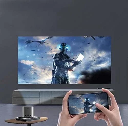 پروژکتور مینی پرمیوم هوشمند T6X، پروژکتور ویدئویی قابل حمل با اندروید و نتفلیکس، HD 1080، صفحه نمایش 250 اینچی، 3 ساعت زمان کار، HDMI، یوتیوب، پروژکتور فضای باز برای فیلم، 300 لومن پروژکتور مینی پرمیوم هوشمند T6X، پروژکتور ویدئویی قابل حمل با اندروید و نتفلیکس، HD 1080، صفحه نمایش 250 اینچی، 3 ساعت زمان کار، HDMI، یوتیوب، پروژکتور فضای باز برای فیلم، 300 لومن