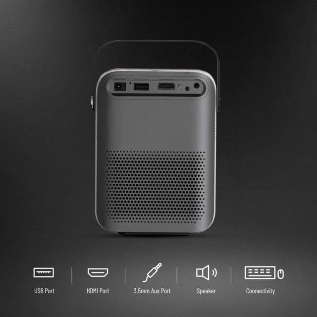 پروژکتور قابل حمل فول اچ دی 2600mAh Porodo Lifestyle - مشکی پروژکتور قابل حمل فول اچ دی 2600mAh Porodo Lifestyle - مشکی