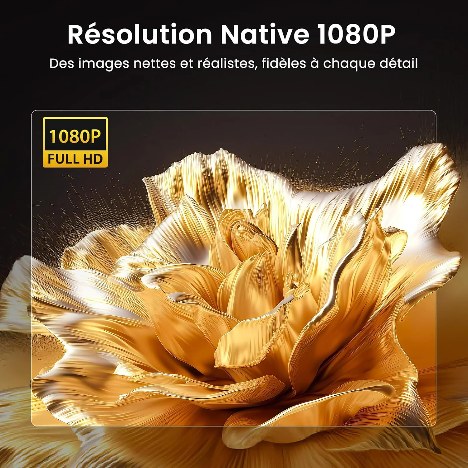 پروژکتور مینی 4K، پروژکتور قابل حمل ارتقا یافته 2025 با کیفیت اصلی 1080P بلوتوث 5.1 سازگار با تی وی استیک، تلفن هوشمند، لپ تاپ، HDMI، USB مدل HAPPRUN Beamer H1 پروژکتور مینی 4K، پروژکتور قابل حمل ارتقا یافته 2025 با کیفیت اصلی 1080P بلوتوث 5.1 سازگار با تی وی استیک، تلفن هوشمند، لپ تاپ، HDMI، USB مدل HAPPRUN Beamer H1