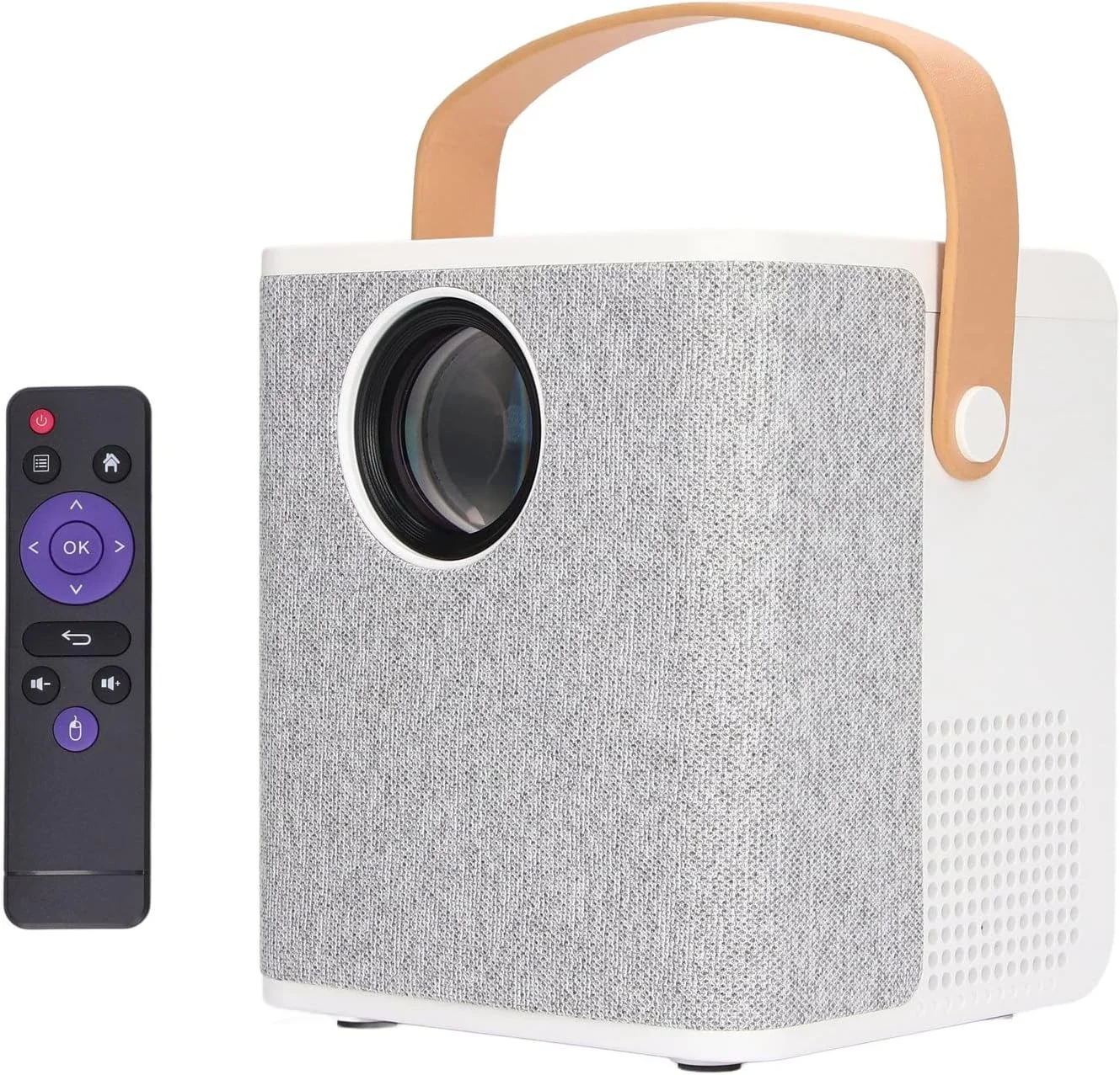 پروژکتور هوشمند انکر، 1080P 6000 لومن Full HD LED پروژکتور سینمای خانگی، Wi-Fi و USB، قابل حمل برای خانه، دفتر، کمپینگ در فضای باز