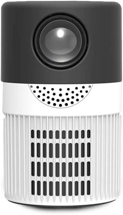 پروژکتور مینی HD مدل T400 [رزولوشن اصلی 480*360 / اندازه تصویر تا 100 اینچ] پروژکتور ویدئویی قابل حمل سینمای خانگی مناسب فضای باز سازگار با HDMI، AV و USB، لپ تاپ، تلفن هوشمند - مشکی