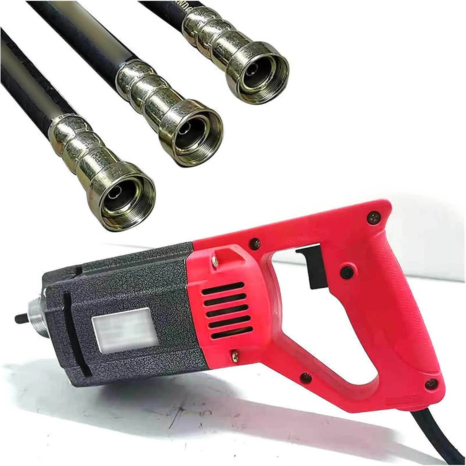 میکسر بتن، ویبراتور بتن ساختمانی، ویبراتور برقی دستی حذف کننده حباب سیمان با شلنگ 1 متری، 1.2 متری، 1.5 متری (موتور 2000 وات (بدون میله)) میکسر بتن، ویبراتور بتن ساختمانی، ویبراتور برقی دستی حذف کننده حباب سیمان با شلنگ 1 متری، 1.2 متری، 1.5 متری (موتور 2000 وات (بدون میله))