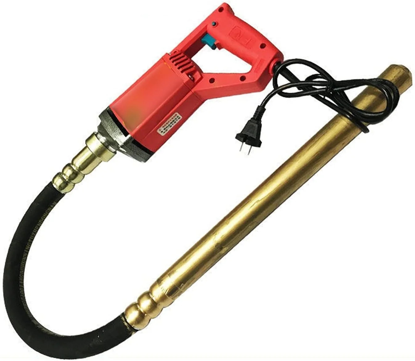 میکسر بتن، ویبراتور بتن ساختمانی، ویبراتور برقی دستی حذف کننده حباب سیمان با شلنگ 1 متری، 1.2 متری، 1.5 متری (موتور 2000 وات (بدون میله)) میکسر بتن، ویبراتور بتن ساختمانی، ویبراتور برقی دستی حذف کننده حباب سیمان با شلنگ 1 متری، 1.2 متری، 1.5 متری (موتور 2000 وات (بدون میله))