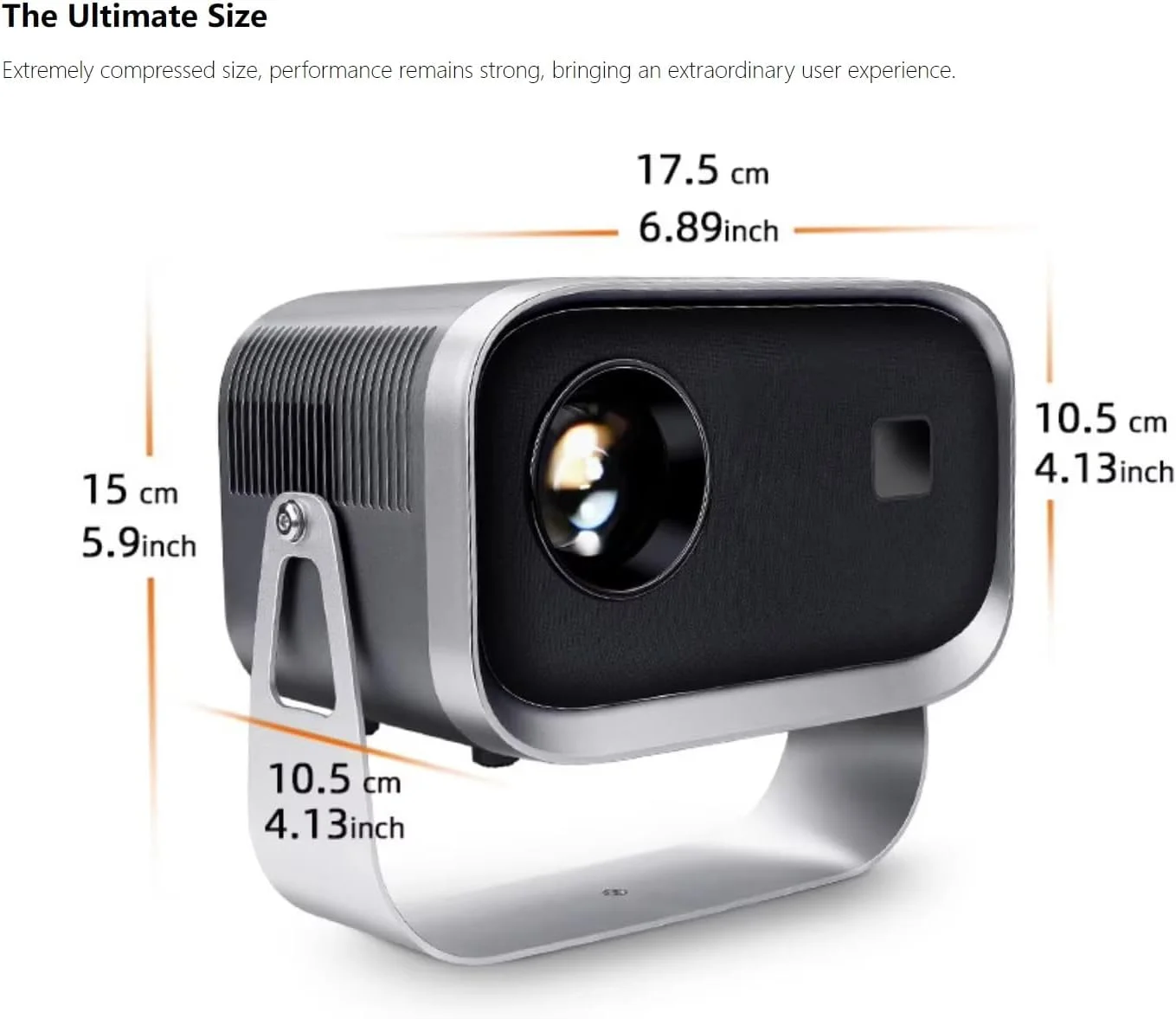 پروژکتور کوچک تاشو جدید قابل حمل 1080P 720p فول اچ دی LED LCD ویدئو سینمای خانگی قابل حمل اندروید هوشمند LED LCD پروژکتور