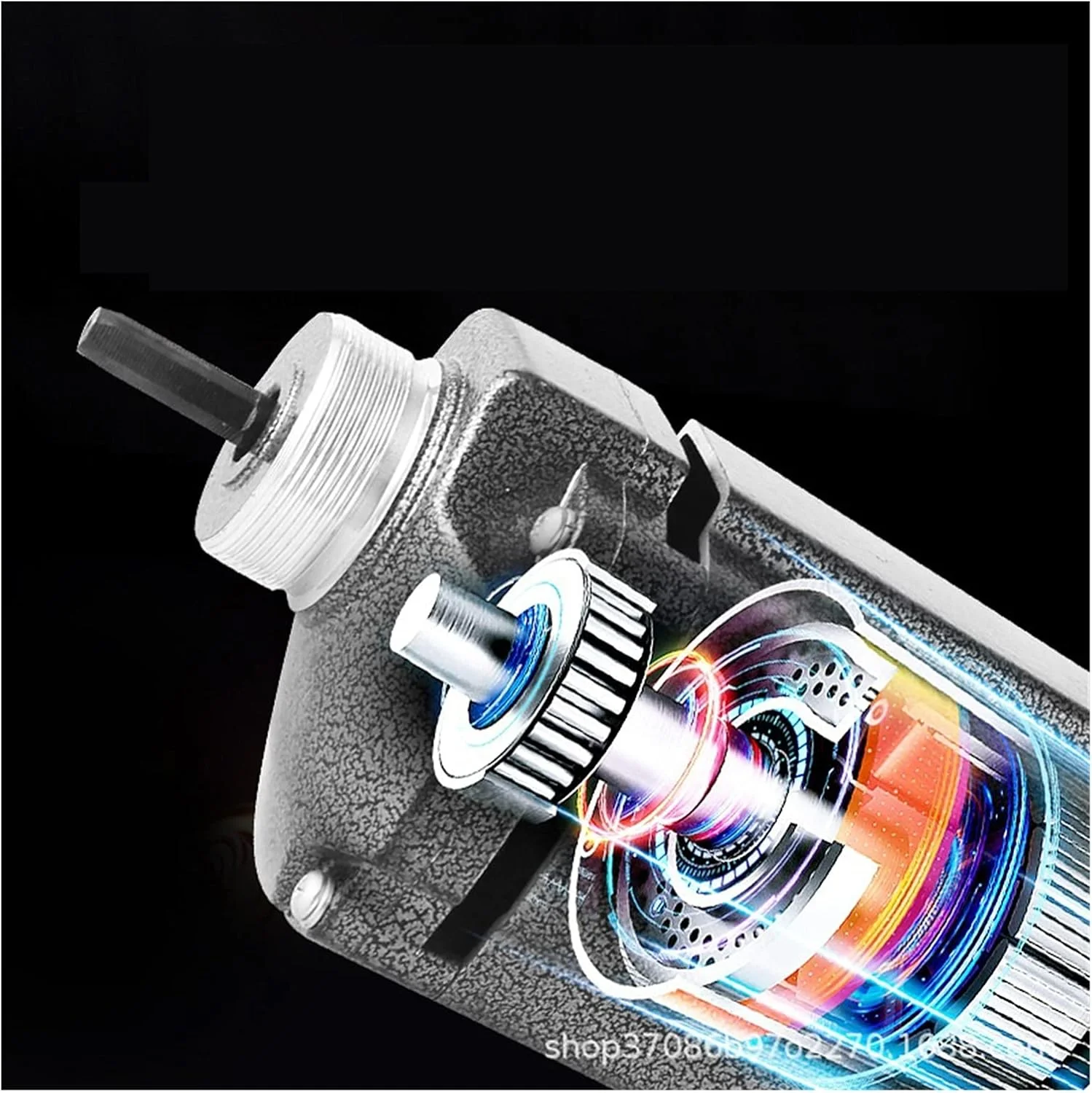 ویبراتور بتن BREAUX، ویبراتور بتن ساختمانی، ویبراتور برقی بتن، ویبراتور مدادی برقی دستی با شلنگ 1 متری، 1.2 متری، 1.5 متری (سایز: [50mm] تک قطبی 1.5 متری)