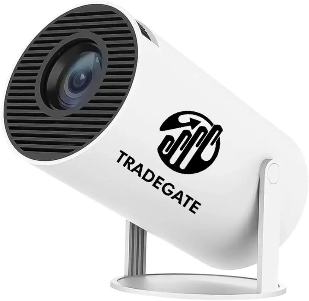 پروژکتور مینی LED، طراحی قابل حمل، اتصال Wi-Fi، اتصال بی‌سیم، سفید