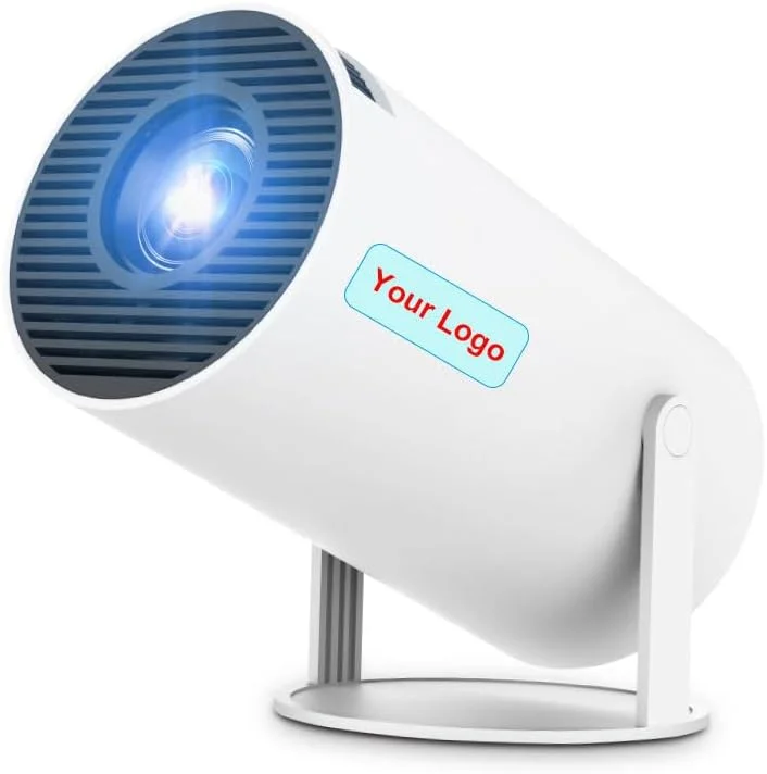 پروژکتور مینی LED، طراحی قابل حمل، اتصال Wi-Fi، اتصال بیسیم، سفید پروژکتور مینی LED، طراحی قابل حمل، اتصال Wi-Fi، اتصال بیسیم، سفید