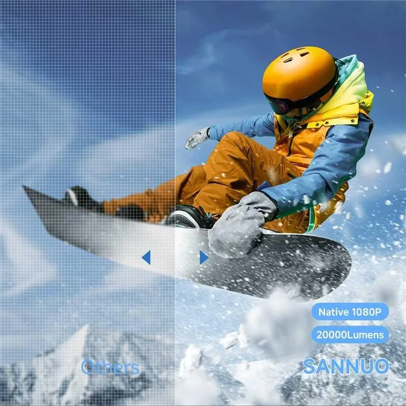 پروژکتور مینی 4K، پروژکتور قابل حمل اندروید 11، 1080P FHD، WiFi 6، بلوتوث 5.0، نمایش 130 اینچی، با برنامههای از پیش نصب شده Netflix، Prime Video و غیره پروژکتور مینی 4K، پروژکتور قابل حمل اندروید 11، 1080P FHD، WiFi 6، بلوتوث 5.0، نمایش 130 اینچی، با برنامههای از پیش نصب شده Netflix، Prime Video و غیره