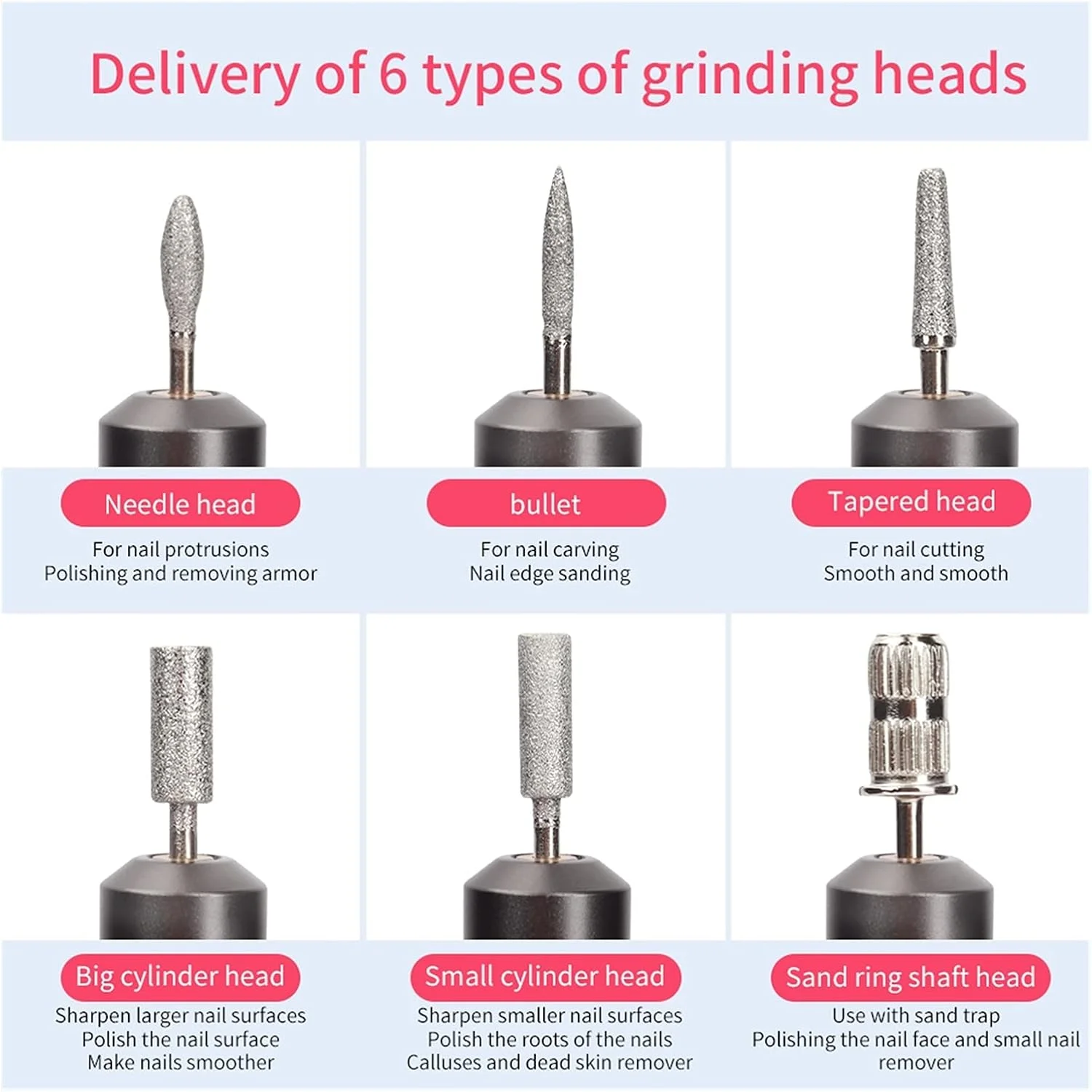 دستگاه سوهان ناخن 12 وات 25000 دور در دقیقه، دستگاه مانیکور برقی، ست فرز و کاتر، ابزار تجهیزات سوهان ناخن دستگاه سوهان ناخن 12 وات 25000 دور در دقیقه، دستگاه مانیکور برقی، ست فرز و کاتر، ابزار تجهیزات سوهان ناخن