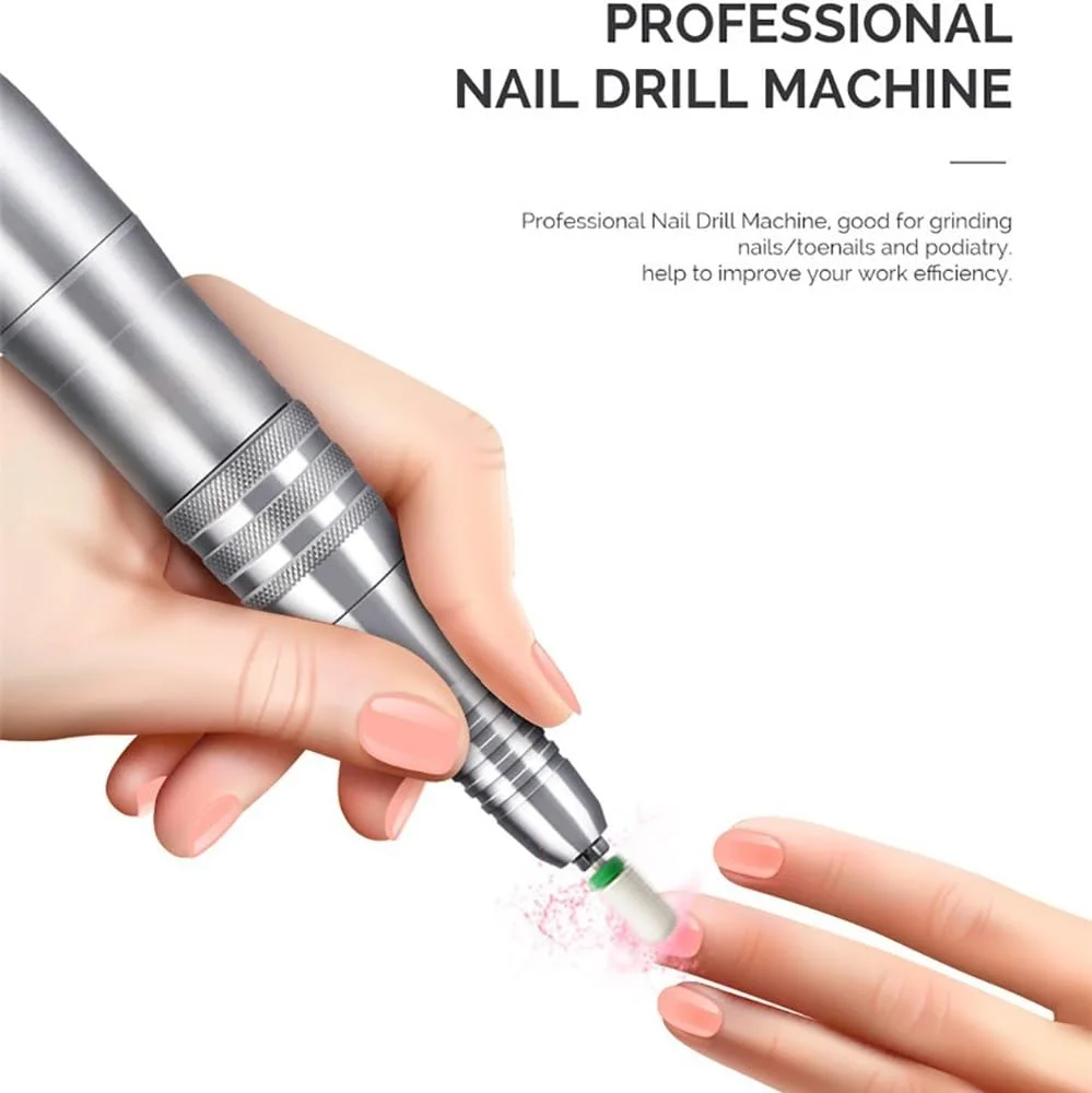 دستگاه سوهان برقی ناخن شارژی 40000 دور در دقیقه، قلم پولیش ناخن برقی بی سیم، دستگاه مانیکور دستگاه سوهان برقی ناخن شارژی 40000 دور در دقیقه، قلم پولیش ناخن برقی بی سیم، دستگاه مانیکور