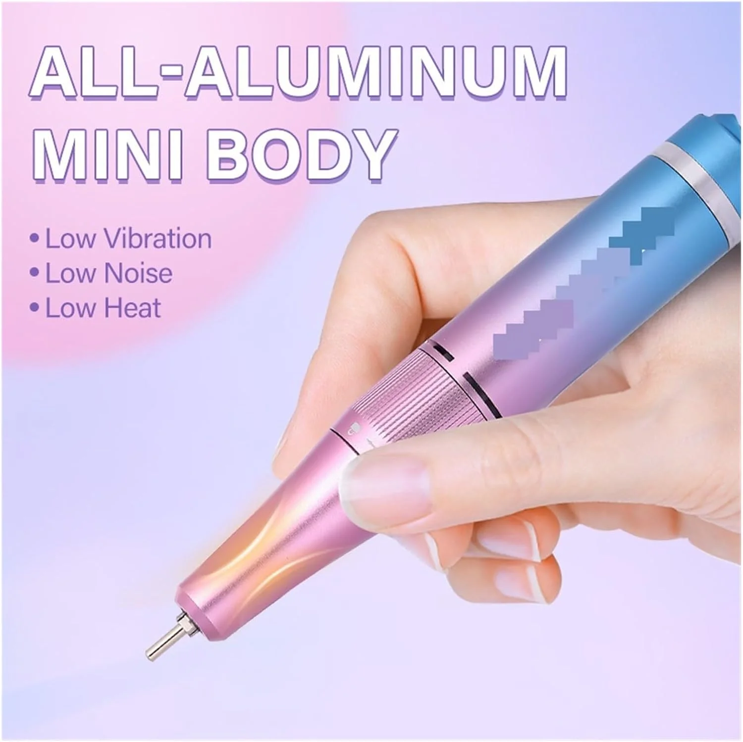 دستگاه سوهان برقی ناخن، 40000 دور در دقیقه، گشتاور بالا، سنباده ناخن شارژی، تجهیزات حرفه ای ناخن، دستگاه مانیکور سالن هنر ناخن (40000 دور در دقیقه - رنگارنگ) دستگاه سوهان برقی ناخن، 40000 دور در دقیقه، گشتاور بالا، سنباده ناخن شارژی، تجهیزات حرفه ای ناخن، دستگاه مانیکور سالن هنر ناخن (40000 دور در دقیقه - رنگارنگ)