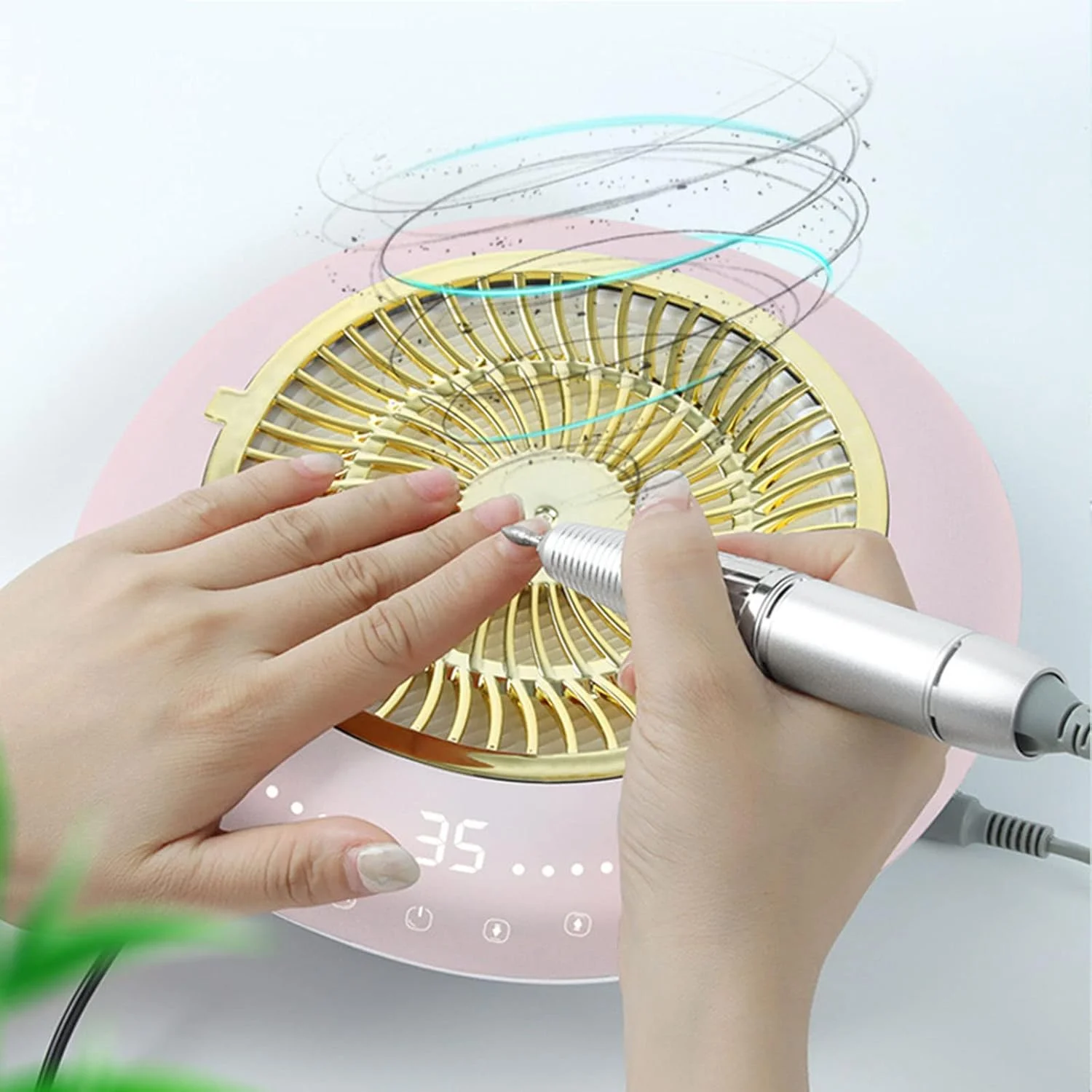 دستگاه جمع کننده گرد و غبار ناخن 2 در 1 ATAAY، با دریل ناخن برقی حرفه ای 35000 دور در دقیقه، با فن مکنده گرد و غبار ناخن 2 حالته، برای ناخن های ژلی آکریلیک دستگاه جمع کننده گرد و غبار ناخن 2 در 1 ATAAY، با دریل ناخن برقی حرفه ای 35000 دور در دقیقه، با فن مکنده گرد و غبار ناخن 2 حالته، برای ناخن های ژلی آکریلیک