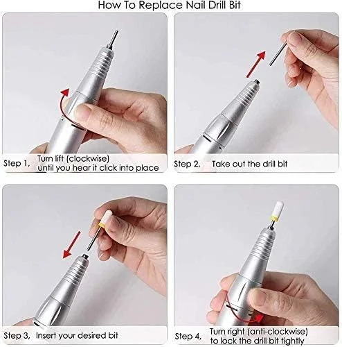 دستگاه سوهان برقی ناخن ATAAY، ست کیت سوهان ناخن برای ناخن های اکریلیک، ژلیش، پولیش ناخن، ست های پولیش ناخن، سوهان برقی ناخن برای زنان و دختران در خانه دستگاه سوهان برقی ناخن ATAAY، ست کیت سوهان ناخن برای ناخن های اکریلیک، ژلیش، پولیش ناخن، ست های پولیش ناخن، سوهان برقی ناخن برای زنان و دختران در خانه