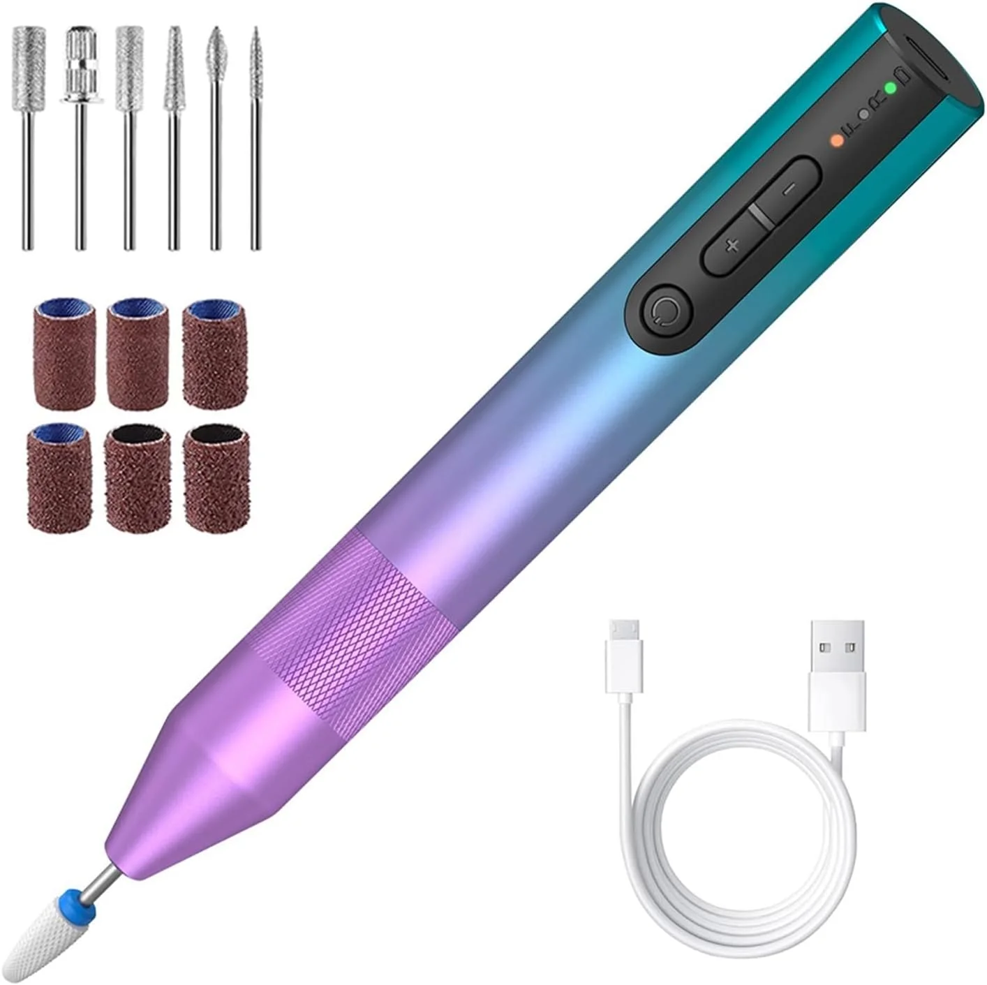 دستگاه سوهان برقی ناخن حرفه ای بی سیم، ابزار مانیکور حرفه ای برای ناخن های اکریلیک، حذف لاک ژل، سمباده برقی با سری سوهان برای ناخن های اکریلیک و ژلی دستگاه سوهان برقی ناخن حرفه ای بی سیم، ابزار مانیکور حرفه ای برای ناخن های اکریلیک، حذف لاک ژل، سمباده برقی با سری سوهان برای ناخن های اکریلیک و ژلی