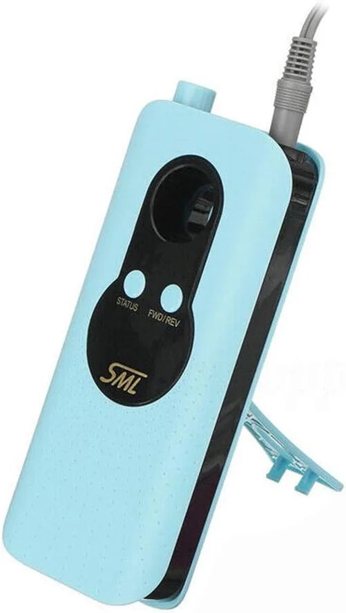 دستگاه سوهان برقی ناخن 6 در 1، ست مانیکور و پدیکور حرفه ای قابل شارژ، بافر ناخن قابل حمل، ابزار پولیش کوتیکول - 25000 دور در دقیقه آبی دستگاه سوهان برقی ناخن 6 در 1، ست مانیکور و پدیکور حرفه ای قابل شارژ، بافر ناخن قابل حمل، ابزار پولیش کوتیکول - 25000 دور در دقیقه آبی