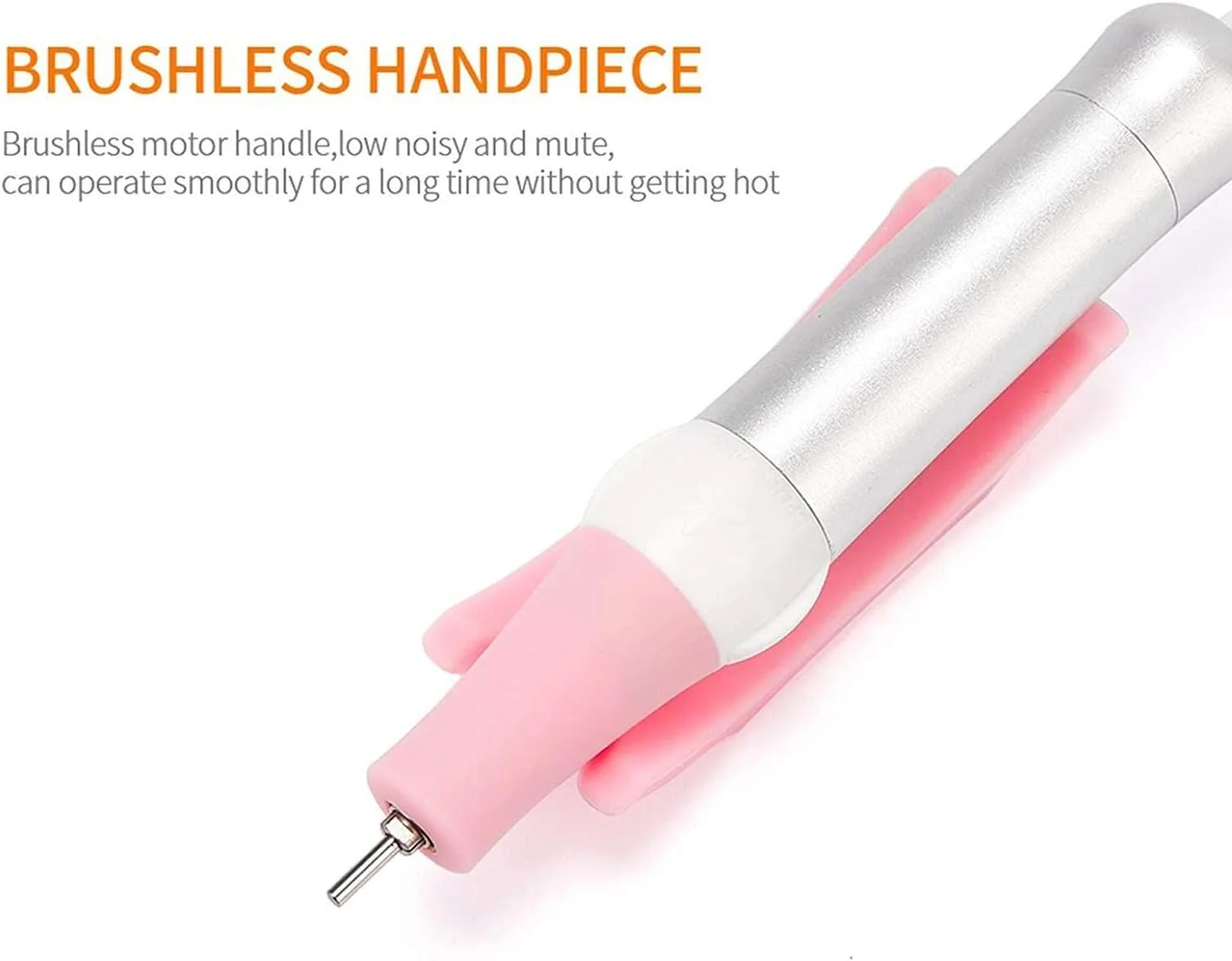 دستگاه سوهان برقی ناخن، کیت مانیکور پدیکور قابل شارژ USB، 36000 دور در دقیقه برای ناخن های اکریلیک ژل طبیعی، پولیشر هنر ناخن، کم صدا، لرزش کم، حرارت کم، سفید دستگاه سوهان برقی ناخن، کیت مانیکور پدیکور قابل شارژ USB، 36000 دور در دقیقه برای ناخن های اکریلیک ژل طبیعی، پولیشر هنر ناخن، کم صدا، لرزش کم، حرارت کم، سفید