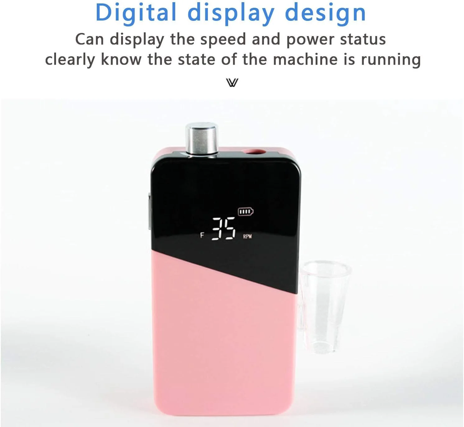 دستگاه سوهان برقی ناخن حرفه ای 35000 دور در دقیقه با نمایشگر LED و 6 عدد سری سوهان، دستگاه پولیش مانیکور پدیکور قابل شارژ با لرزش کم، سفید دستگاه سوهان برقی ناخن حرفه ای 35000 دور در دقیقه با نمایشگر LED و 6 عدد سری سوهان، دستگاه پولیش مانیکور پدیکور قابل شارژ با لرزش کم، سفید