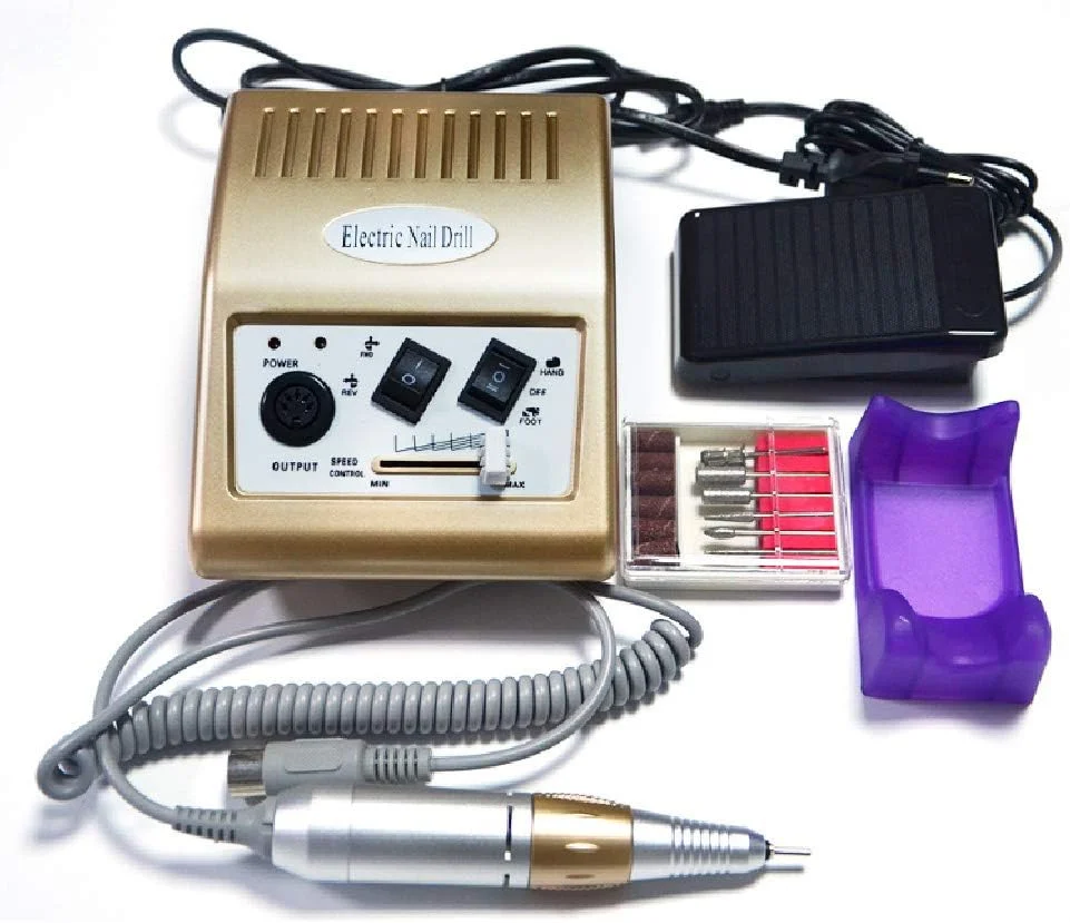 دستگاه سوهان برقی ناخن حرفه ای، مانیکور پدیکور برای از بین بردن ناخن های اکریلیک، ناخن های ژل، نازک کردن و صاف کردن ناخن ها