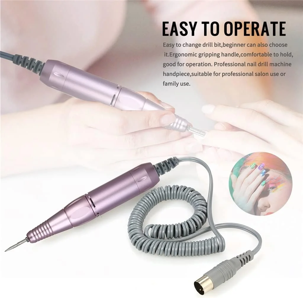 قلم دریل برقی ناخن، دسته حرفه ای، سوهان، پولیش، دستگاه سنگ زنی، ابزار مانیکور پدیکور، ابزار طراحی ناخن قلم دریل برقی ناخن، دسته حرفه ای، سوهان، پولیش، دستگاه سنگ زنی، ابزار مانیکور پدیکور، ابزار طراحی ناخن