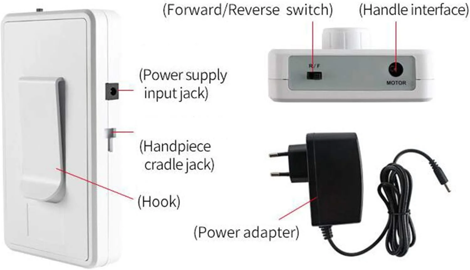 دستگاه سوهان برقی ناخن 30000 دور در دقیقه، کیت مانیکور پدیکور حرفه ای برای استفاده در سالن و منزل، کم صدا دستگاه سوهان برقی ناخن 30000 دور در دقیقه، کیت مانیکور پدیکور حرفه ای برای استفاده در سالن و منزل، کم صدا