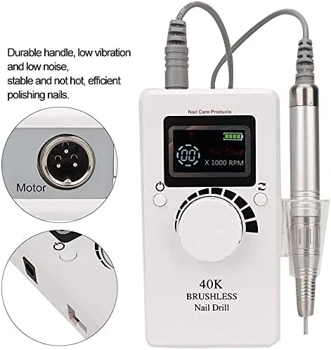 دستگاه سوهان برقی ناخن، کیت برقی حرفه ای ناخن 40000 دور در دقیقه، دستگاه پولیش و سنگ زنی ناخن، قلم سوهان ناخن، ابزار مانیکور پدیکور، مراقبت از ناخن انگشتان دست و پا دستگاه سوهان برقی ناخن، کیت برقی حرفه ای ناخن 40000 دور در دقیقه، دستگاه پولیش و سنگ زنی ناخن، قلم سوهان ناخن، ابزار مانیکور پدیکور، مراقبت از ناخن انگشتان دست و پا