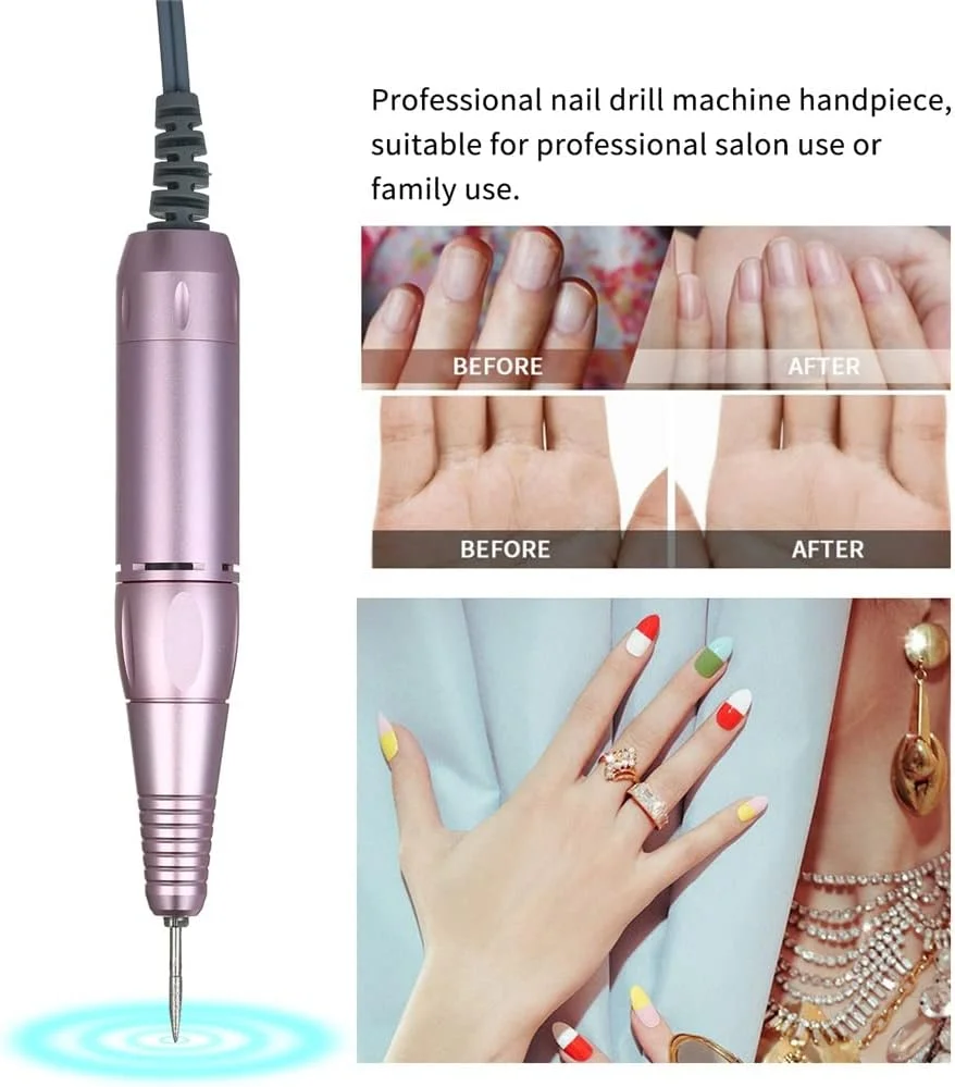 قلم دریل برقی ناخن، دسته حرفه ای، سوهان، پولیش، دستگاه سنگ زنی، ابزار مانیکور پدیکور، ابزار طراحی ناخن قلم دریل برقی ناخن، دسته حرفه ای، سوهان، پولیش، دستگاه سنگ زنی، ابزار مانیکور پدیکور، ابزار طراحی ناخن