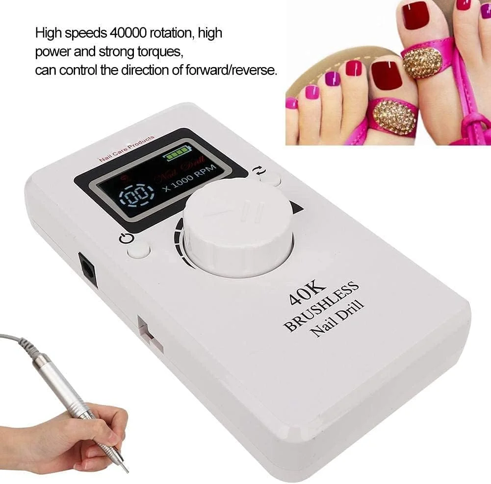 دستگاه سوهان برقی ناخن، کیت برقی حرفه ای ناخن 40000 دور در دقیقه، دستگاه پولیش و سنگ زنی ناخن، قلم سوهان ناخن، ابزار مانیکور پدیکور، مراقبت از ناخن انگشتان دست و پا دستگاه سوهان برقی ناخن، کیت برقی حرفه ای ناخن 40000 دور در دقیقه، دستگاه پولیش و سنگ زنی ناخن، قلم سوهان ناخن، ابزار مانیکور پدیکور، مراقبت از ناخن انگشتان دست و پا