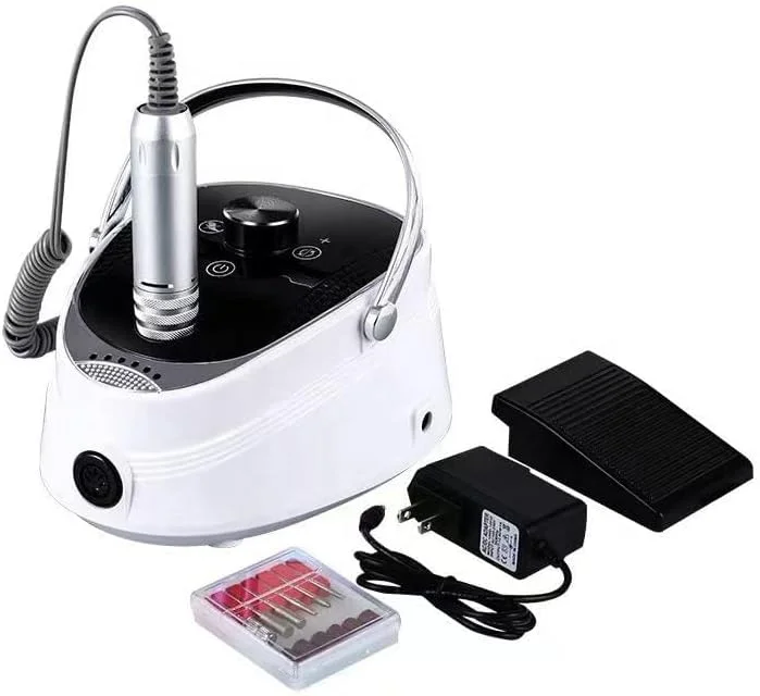 دستگاه سوهان برقی ناخن گلوبال فشن مدل BQ730 - 35000 دور در دقیقه، نمایشگر LCD، قابل شارژ، مانیکور، کیت سبک و ارگونومیک ای-فایل برای ریموو اکریلیک، ژل و پلی ژل با خاموشی ایمنی و چراغ LED (سفید) دستگاه سوهان برقی ناخن گلوبال فشن مدل BQ730 - 35000 دور در دقیقه، نمایشگر LCD، قابل شارژ، مانیکور، کیت سبک و ارگونومیک ای-فایل برای ریموو اکریلیک، ژل و پلی ژل با خاموشی ایمنی و چراغ LED (سفید)