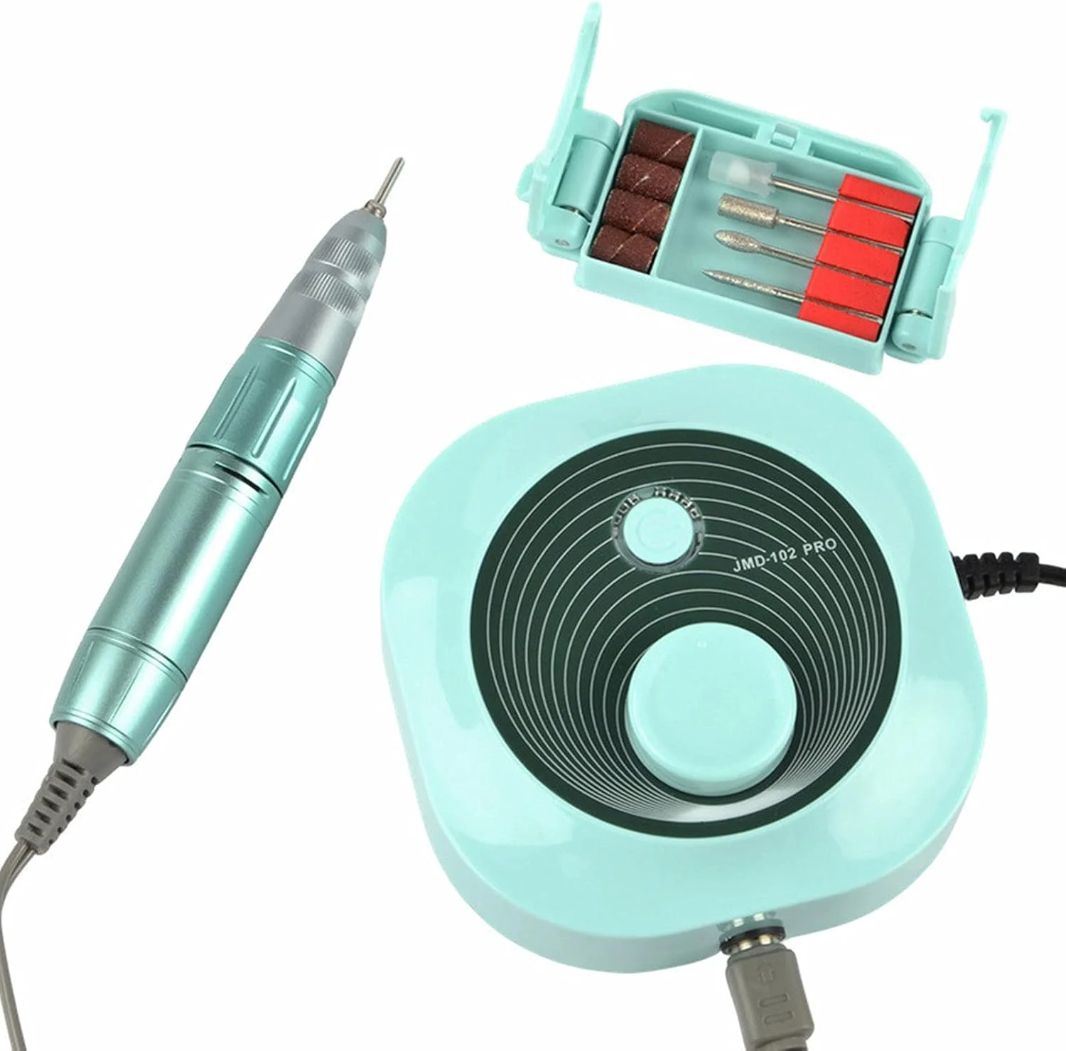 دستگاه سوهان برقی ناخن حرفه ای GHQERTY، 30000 دور در دقیقه، ای فایل جمع و جور، سوهان برقی قابل حمل برای ناخن های ژلیش و اکریلیک دستگاه سوهان برقی ناخن حرفه ای GHQERTY، 30000 دور در دقیقه، ای فایل جمع و جور، سوهان برقی قابل حمل برای ناخن های ژلیش و اکریلیک