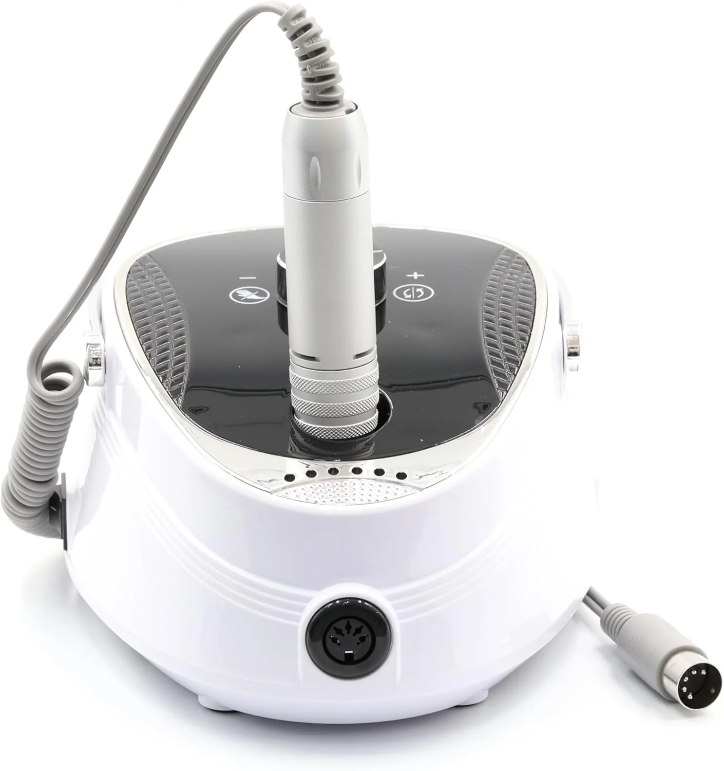 دستگاه سوهان برقی ناخن گلوبال فشن مدل BQ730 - 35000 دور در دقیقه، نمایشگر LCD، قابل شارژ، مانیکور، کیت سبک و ارگونومیک ای-فایل برای ریموو اکریلیک، ژل و پلی ژل با خاموشی ایمنی و چراغ LED (سفید) دستگاه سوهان برقی ناخن گلوبال فشن مدل BQ730 - 35000 دور در دقیقه، نمایشگر LCD، قابل شارژ، مانیکور، کیت سبک و ارگونومیک ای-فایل برای ریموو اکریلیک، ژل و پلی ژل با خاموشی ایمنی و چراغ LED (سفید)