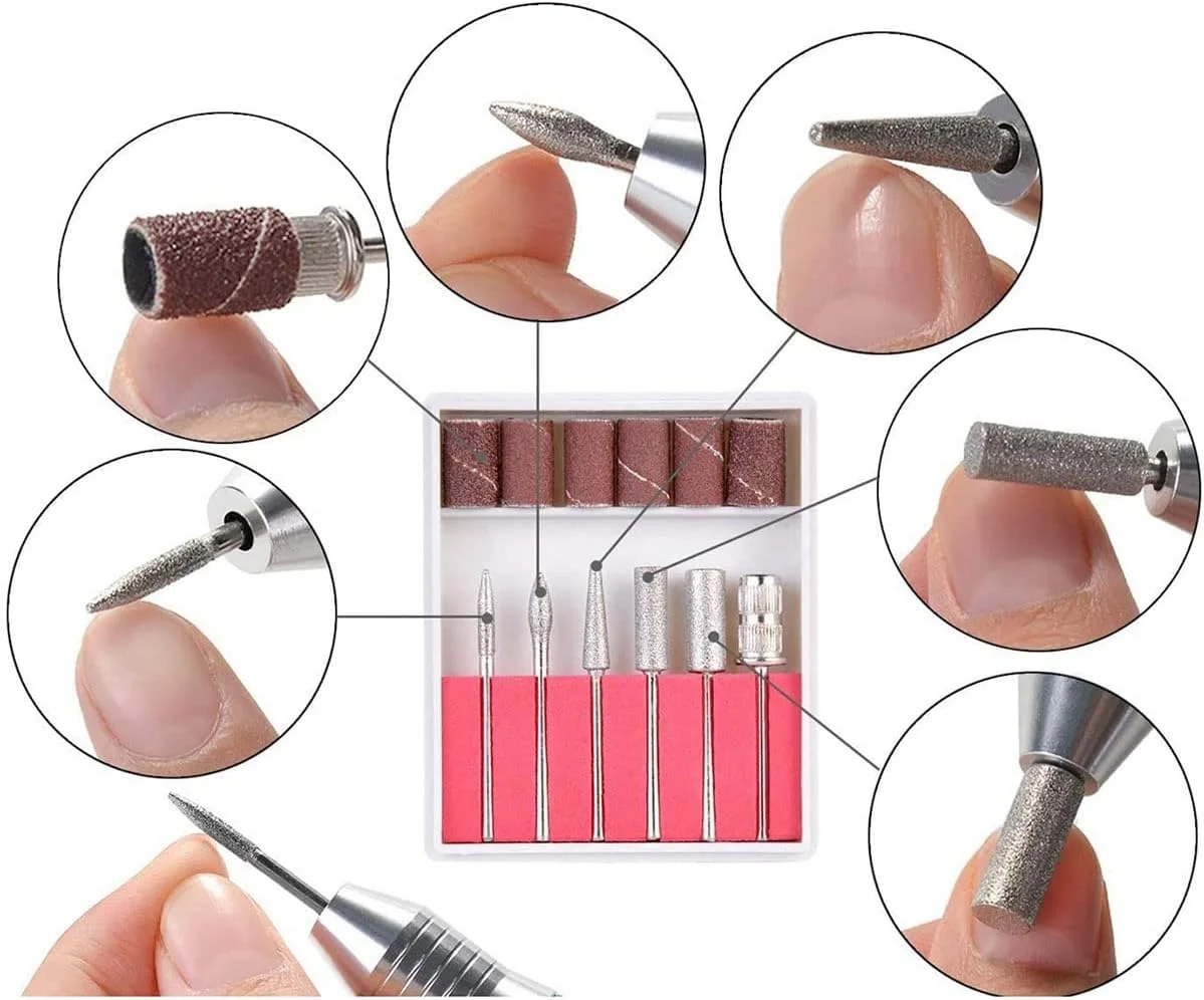 دستگاه پولیش ناخن برقی GPERSGU، ابزار پولیش هنر ناخن، آسیاب قابل حمل به شکل قلم، سیستم حرفه ای مانیکور و پدیکور خانگی سالن برای ناخن های ژلی آکریلیک دستگاه پولیش ناخن برقی GPERSGU، ابزار پولیش هنر ناخن، آسیاب قابل حمل به شکل قلم، سیستم حرفه ای مانیکور و پدیکور خانگی سالن برای ناخن های ژلی آکریلیک