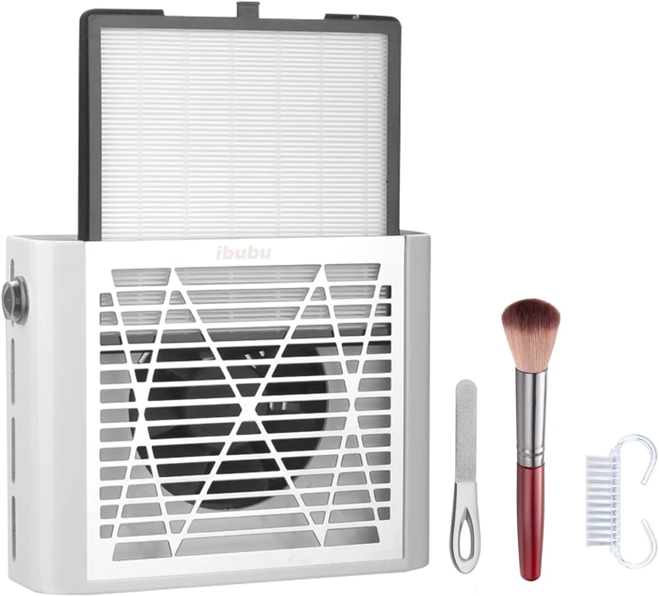 دستگاه جمع کننده گرد و غبار ناخن ibubu، مکنده برقی قوی، جاروبرقی گرد و غبار ناخن، دستگاه استخراج گرد و غبار سالن ناخن، فن خلاء جمع کننده گرد و غبار پودر اکریلیک ناخن با کیت ابزار متعدد برای ناخن، سفید دستگاه جمع کننده گرد و غبار ناخن ibubu، مکنده برقی قوی، جاروبرقی گرد و غبار ناخن، دستگاه استخراج گرد و غبار سالن ناخن، فن خلاء جمع کننده گرد و غبار پودر اکریلیک ناخن با کیت ابزار متعدد برای ناخن، سفید