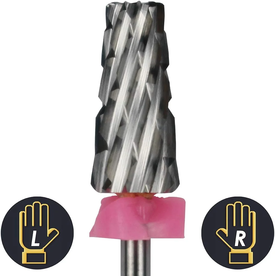 سوهان ناخن چند منظوره ianblues - 5 در 1، نسخه دندانه دار متقاطع برای دستگاه سوهان برقی، مناسب برای افراد چپ دست و راست دست، اندازه زبری: 3XC, XXC, XC, C, M, F, XF, XXF (خیلی زبر، 3XC) سوهان ناخن چند منظوره ianblues - 5 در 1، نسخه دندانه دار متقاطع برای دستگاه سوهان برقی، مناسب برای افراد چپ دست و راست دست، اندازه زبری: 3XC, XXC, XC, C, M, F, XF, XXF (خیلی زبر، 3XC)