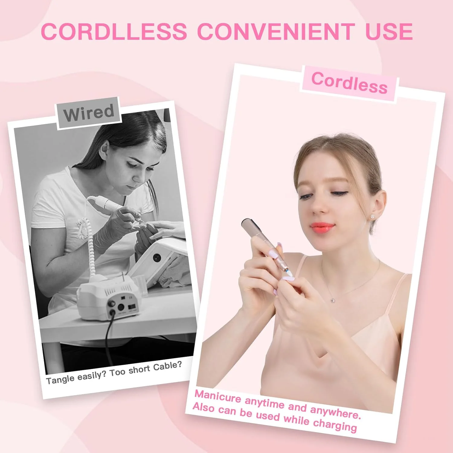 دستگاه سوهان برقی ناخن حرفه ای HEBECA - سوهان برقی ناخن برای ناخن های اکریلیک و ژل 20000 دور در دقیقه - ست مانیکور پدیکور 12 در 1 با سرعت قابل تنظیم (طلایی) دستگاه سوهان برقی ناخن حرفه ای HEBECA - سوهان برقی ناخن برای ناخن های اکریلیک و ژل 20000 دور در دقیقه - ست مانیکور پدیکور 12 در 1 با سرعت قابل تنظیم (طلایی)