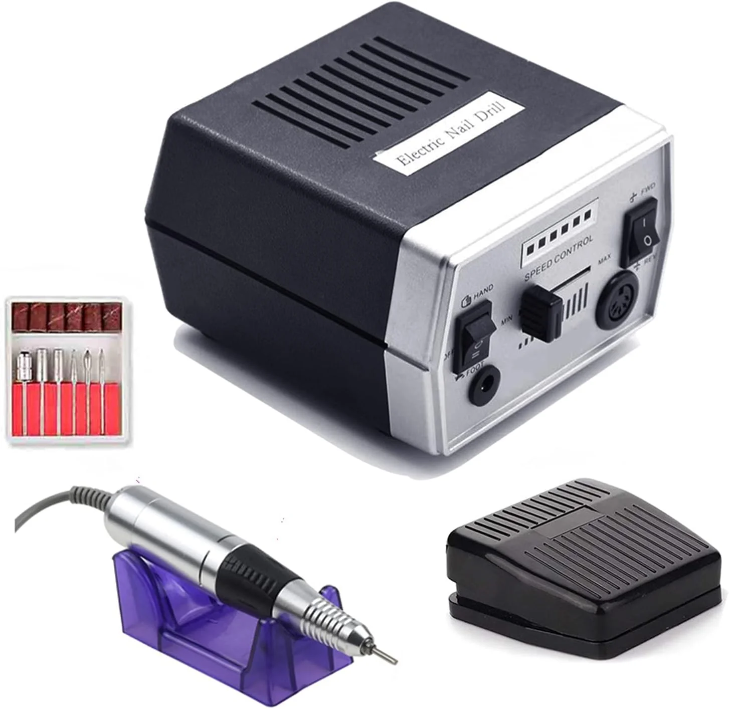 دستگاه سوهان برقی ناخن GZDtdsd، 32 وات، 35000 دور در دقیقه، دستگاه حرفه ای مانیکور و پدیکور به همراه قلم طراحی ناخن و ابزار برای ناخن های طبیعی و لاک ژل (زرد روشن) دستگاه سوهان برقی ناخن GZDtdsd، 32 وات، 35000 دور در دقیقه، دستگاه حرفه ای مانیکور و پدیکور به همراه قلم طراحی ناخن و ابزار برای ناخن های طبیعی و لاک ژل (زرد روشن)