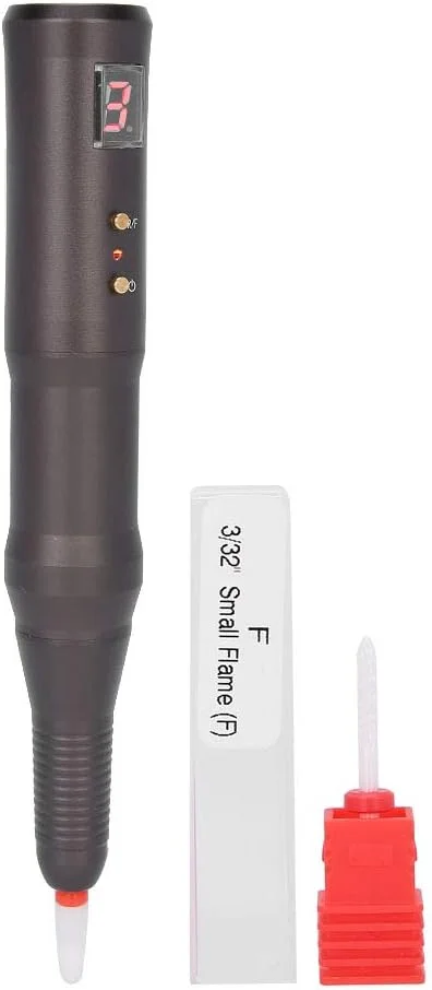 سوهان برقی ناخن GZDtdsd، دریل ناخن، قلم دریل برقی قابل شارژ، پولیشر قابل حمل آسیاب ناخن ابزار مانیکور (رنگ: F1) سوهان برقی ناخن GZDtdsd، دریل ناخن، قلم دریل برقی قابل شارژ، پولیشر قابل حمل آسیاب ناخن ابزار مانیکور (رنگ: F1)