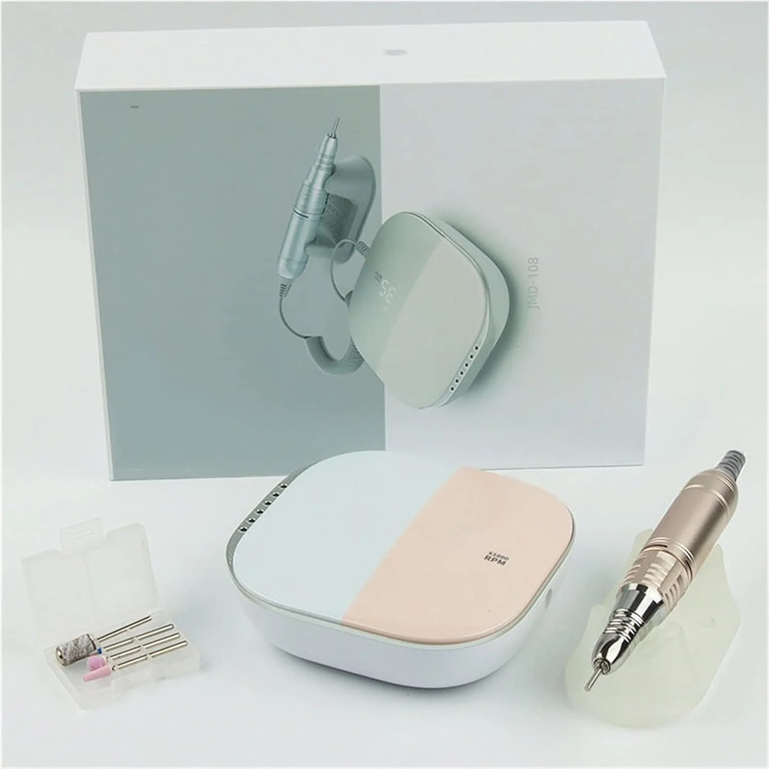 دستگاه سوهان برقی ناخن قابل حمل GZDodek، ماشین مته برقی ناخن 35000 دور در دقیقه، سوهان برقی، نمایشگر HD، قلم مانیکور فلزی، دستگاه سنباده تراش حرفه ای ناخن، ابزار پدیکور ناخن (صورتی) دستگاه سوهان برقی ناخن قابل حمل GZDodek، ماشین مته برقی ناخن 35000 دور در دقیقه، سوهان برقی، نمایشگر HD، قلم مانیکور فلزی، دستگاه سنباده تراش حرفه ای ناخن، ابزار پدیکور ناخن (صورتی)